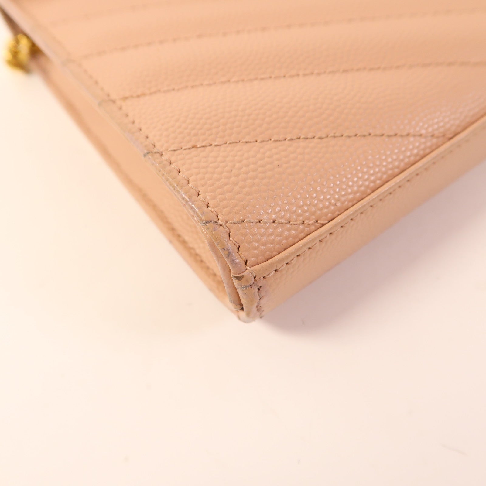 SAINT LAURENT 牛皮皮革Cassandra Classic金扣鏈帶肩背袋