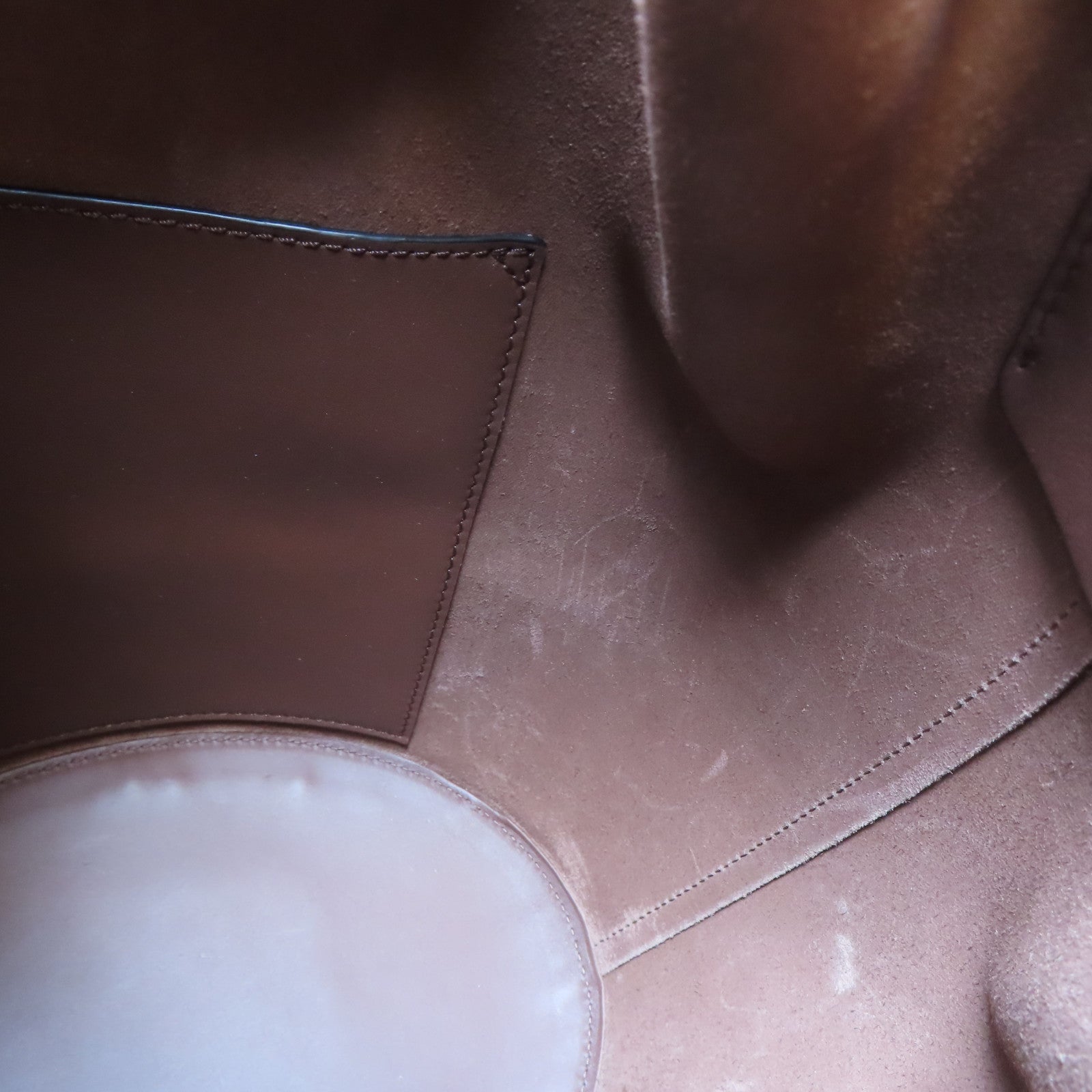 LOEWE【激減優惠】 牛皮皮革Balloon Bag金扣手挽肩背兩用袋啡色