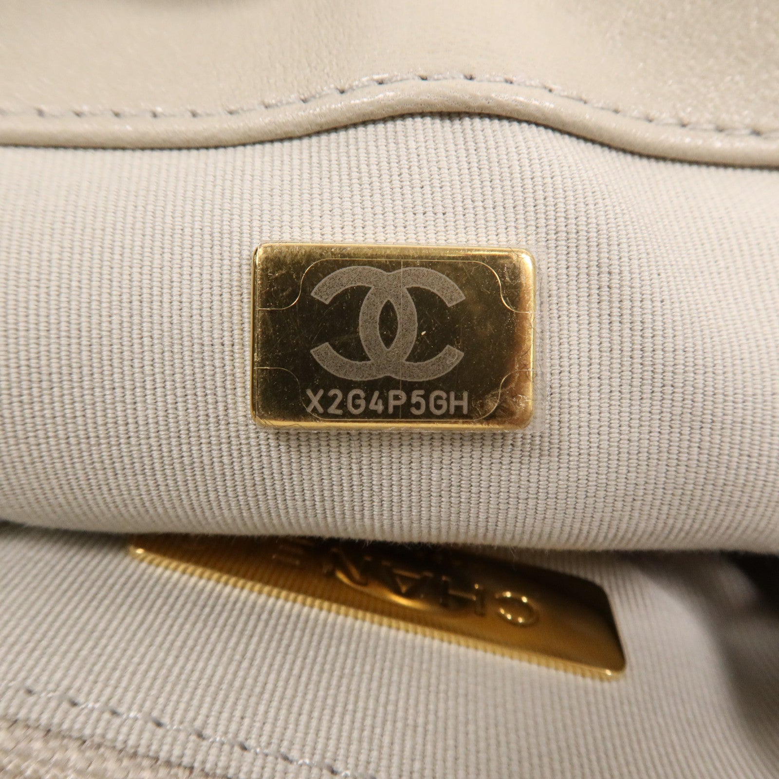 CHANEL 【激減優惠】羊皮皮革Chanel 19手挽肩背兩用袋