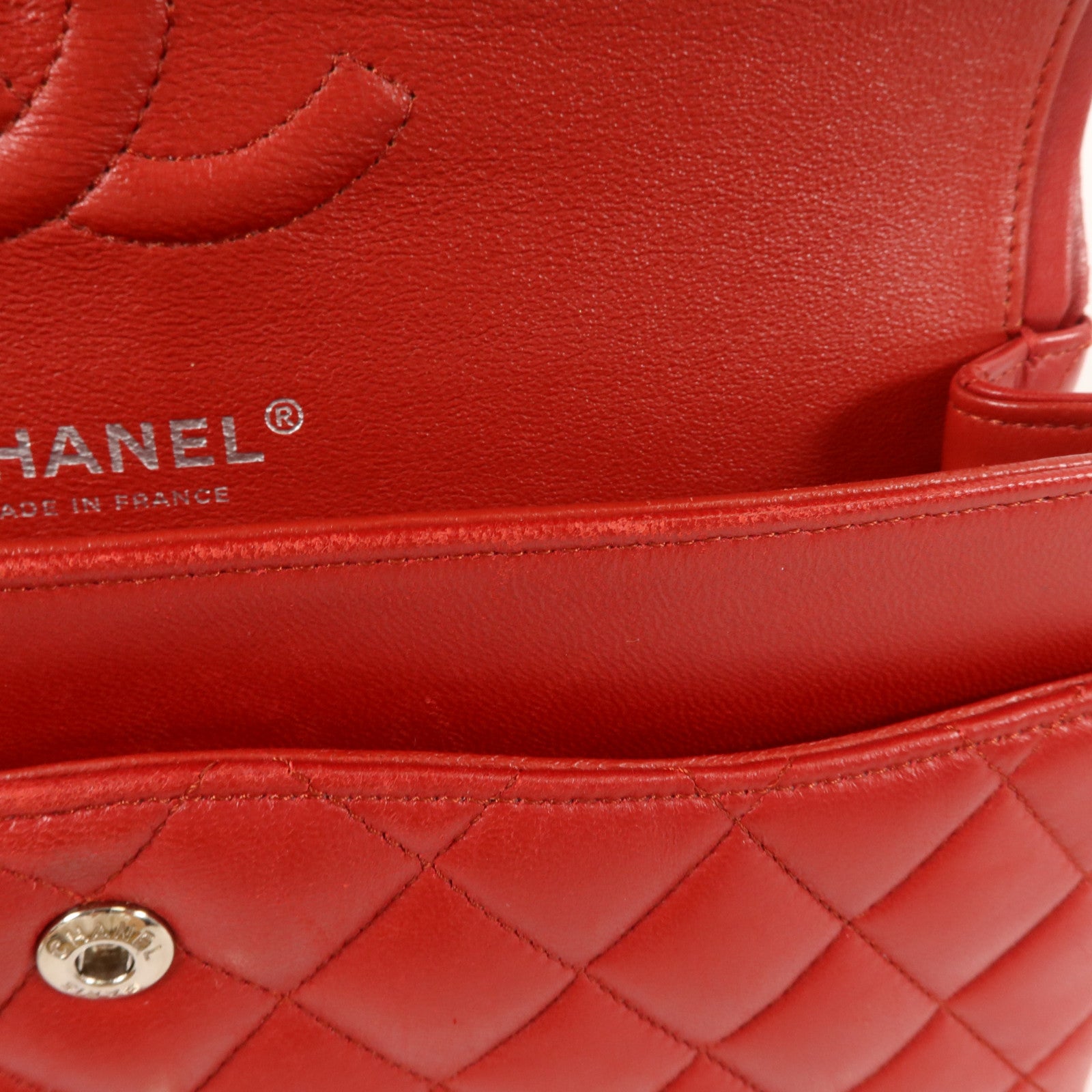 CHANEL 羊皮皮革Classic 25鏈帶肩背袋