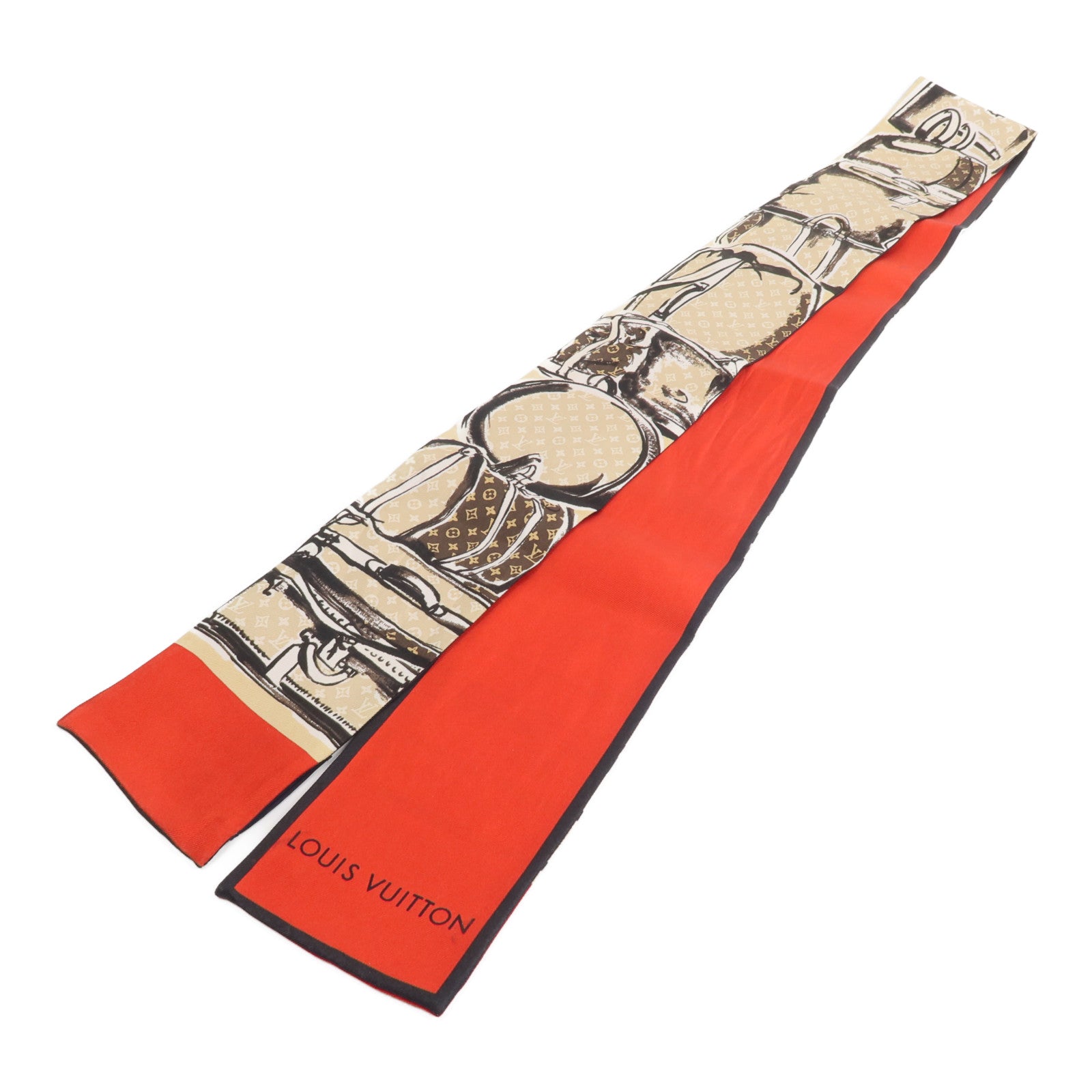 LOUIS VUITTON 絲質Bandeau Trunk絲巾