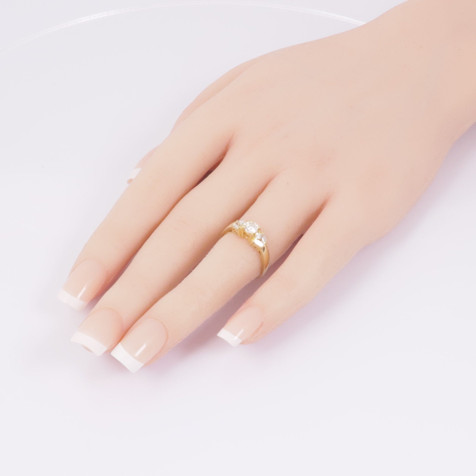 JEWELRY 18K黃金Diamond Ring鑽石戒指US#5.75