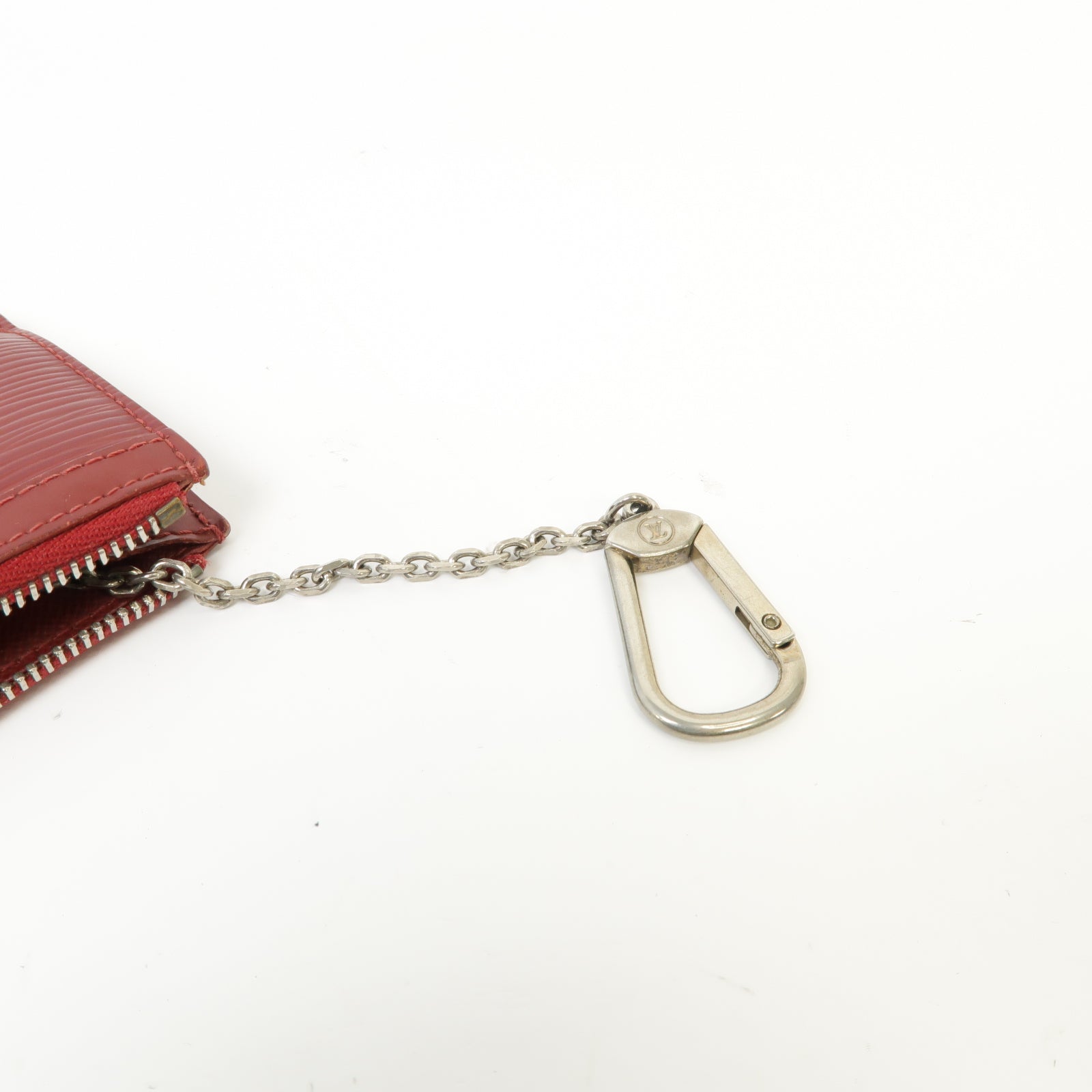 LOUIS VUITTON 【激減優惠】Epi Coin/Key Case銀扣零錢包/鎖匙包紅色