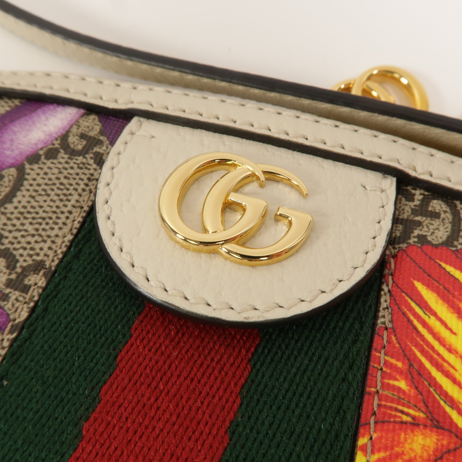 GUCCI 塗層帆布Ophidia GG肩背袋