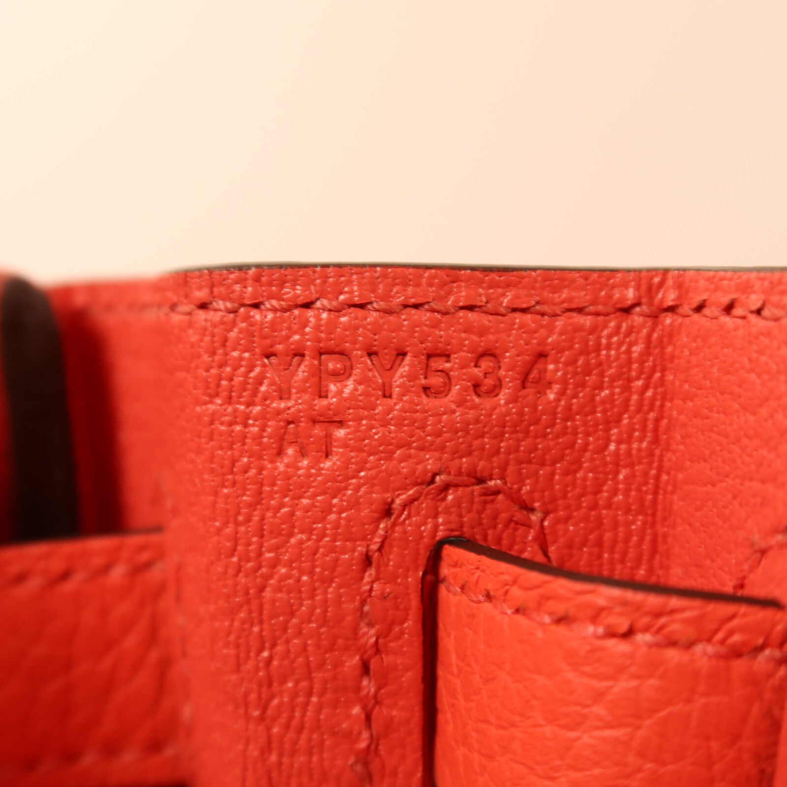 HERMES Taurillon Clemence皮革Kelly 28銀扣手挽肩背兩用袋Rose Texas
