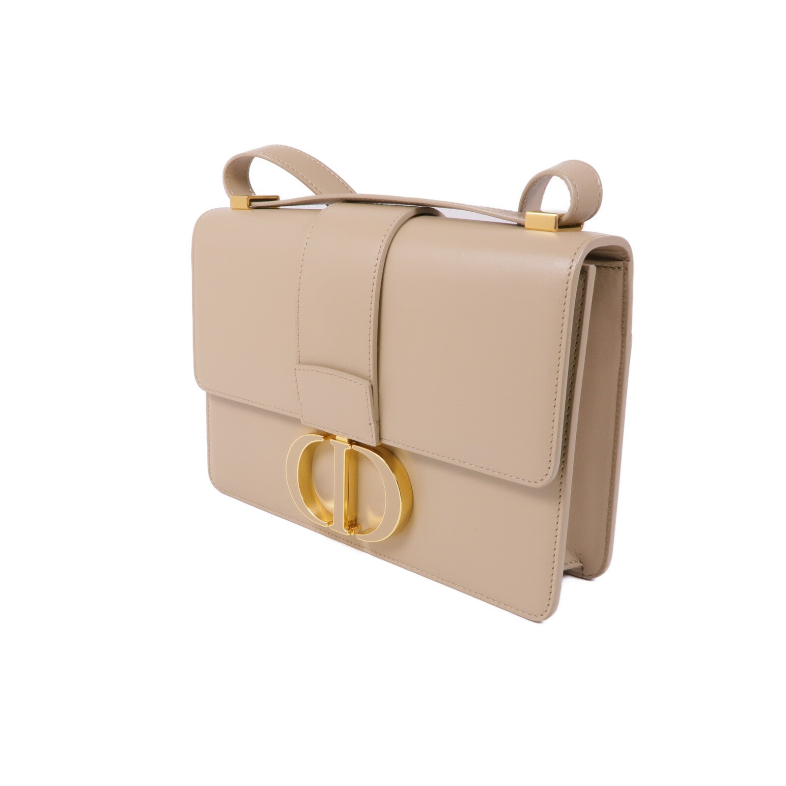 Dior 牛皮皮革30 Montaigne Shoulder Bag金扣肩背袋