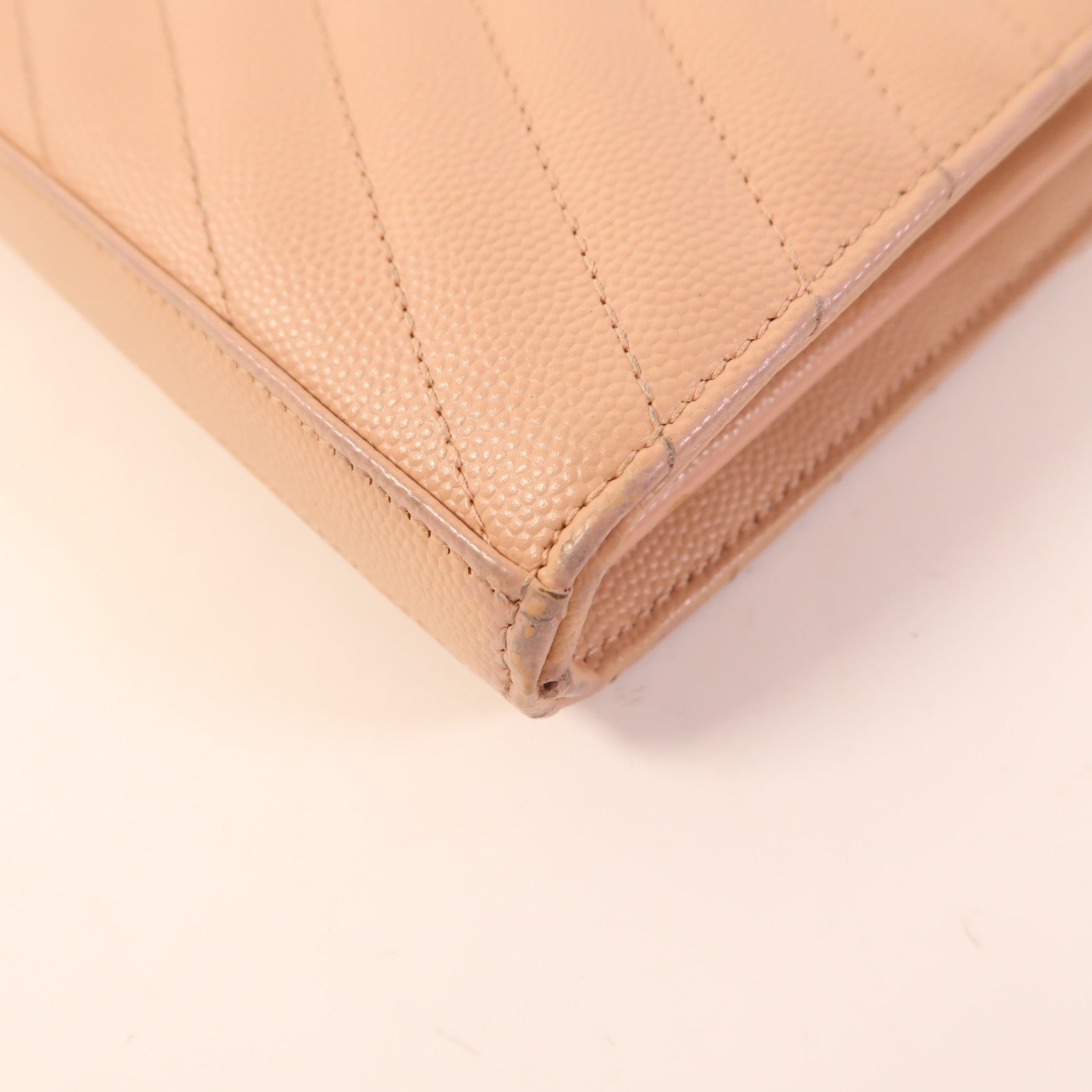 SAINT LAURENT 牛皮皮革Cassandra Classic金扣鏈帶肩背袋