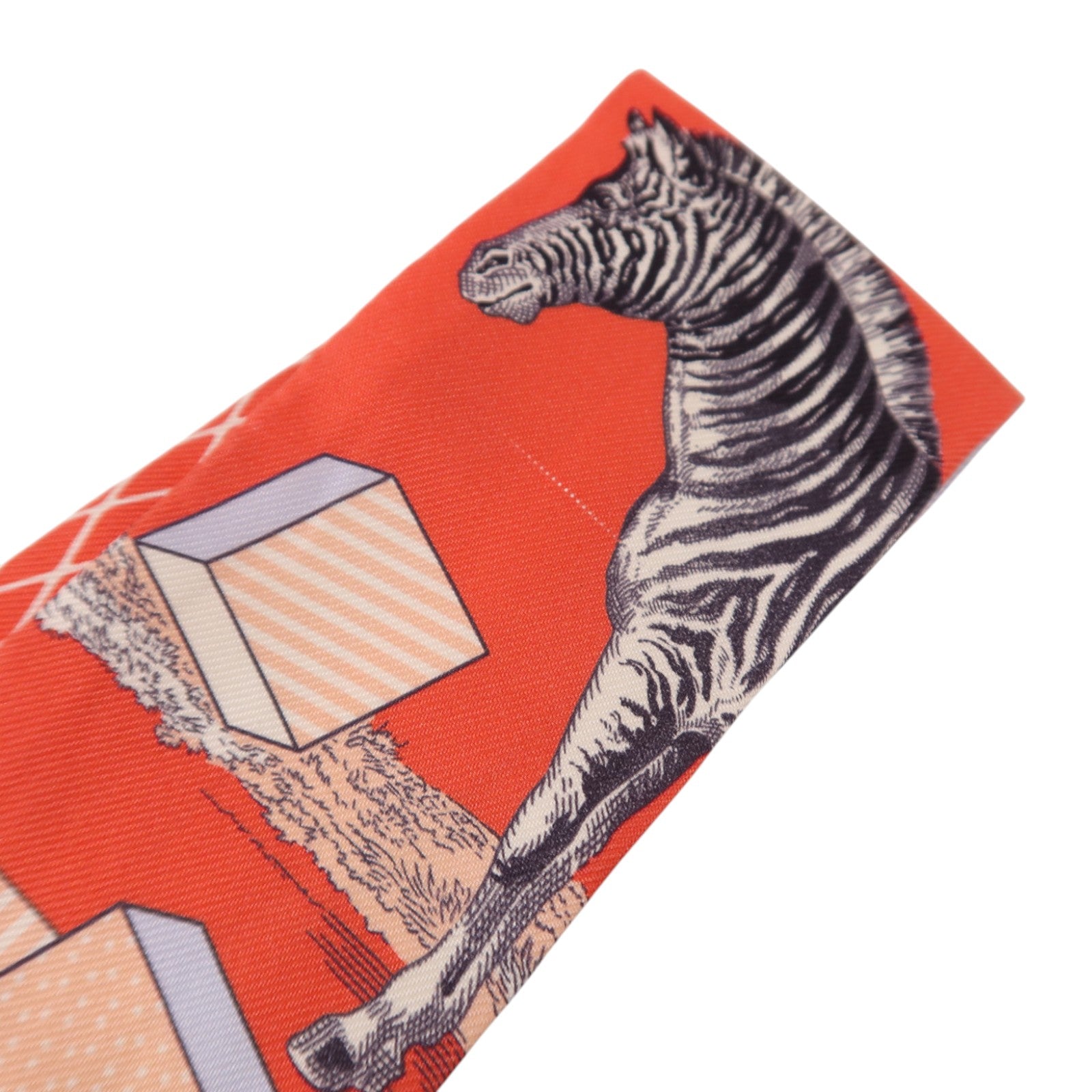 HERMES 絲質Twilly絲巾