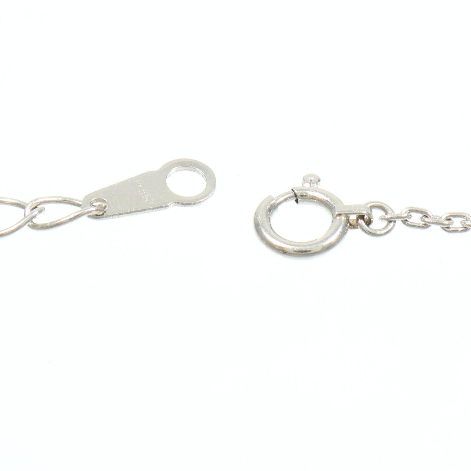 JEWELRY 18K白金/PT850鉑金Sapphire Diamond藍寶石/鑽石項鍊
