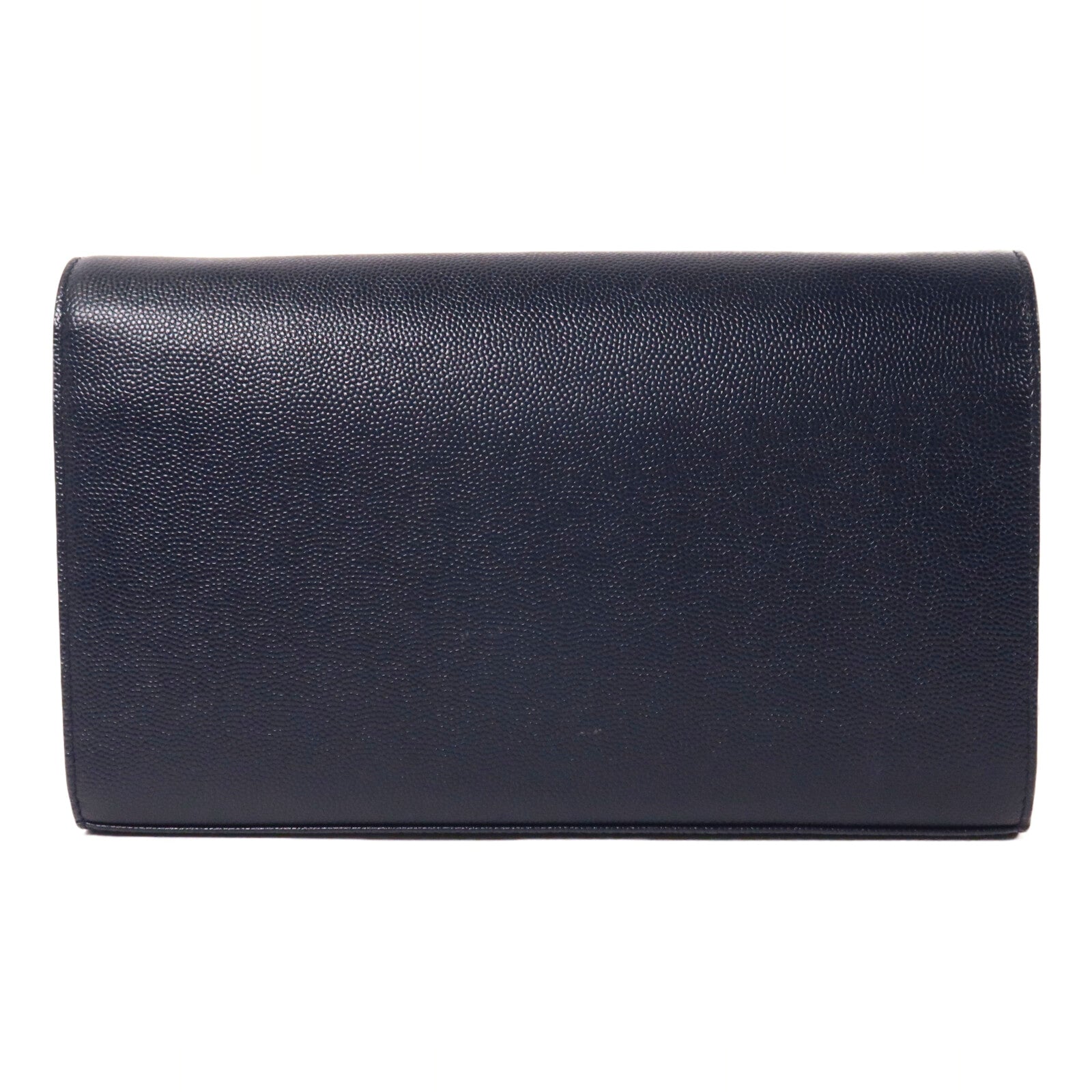 SAINT LAURENT 牛皮皮革Wallet On Chain鏈帶肩背袋