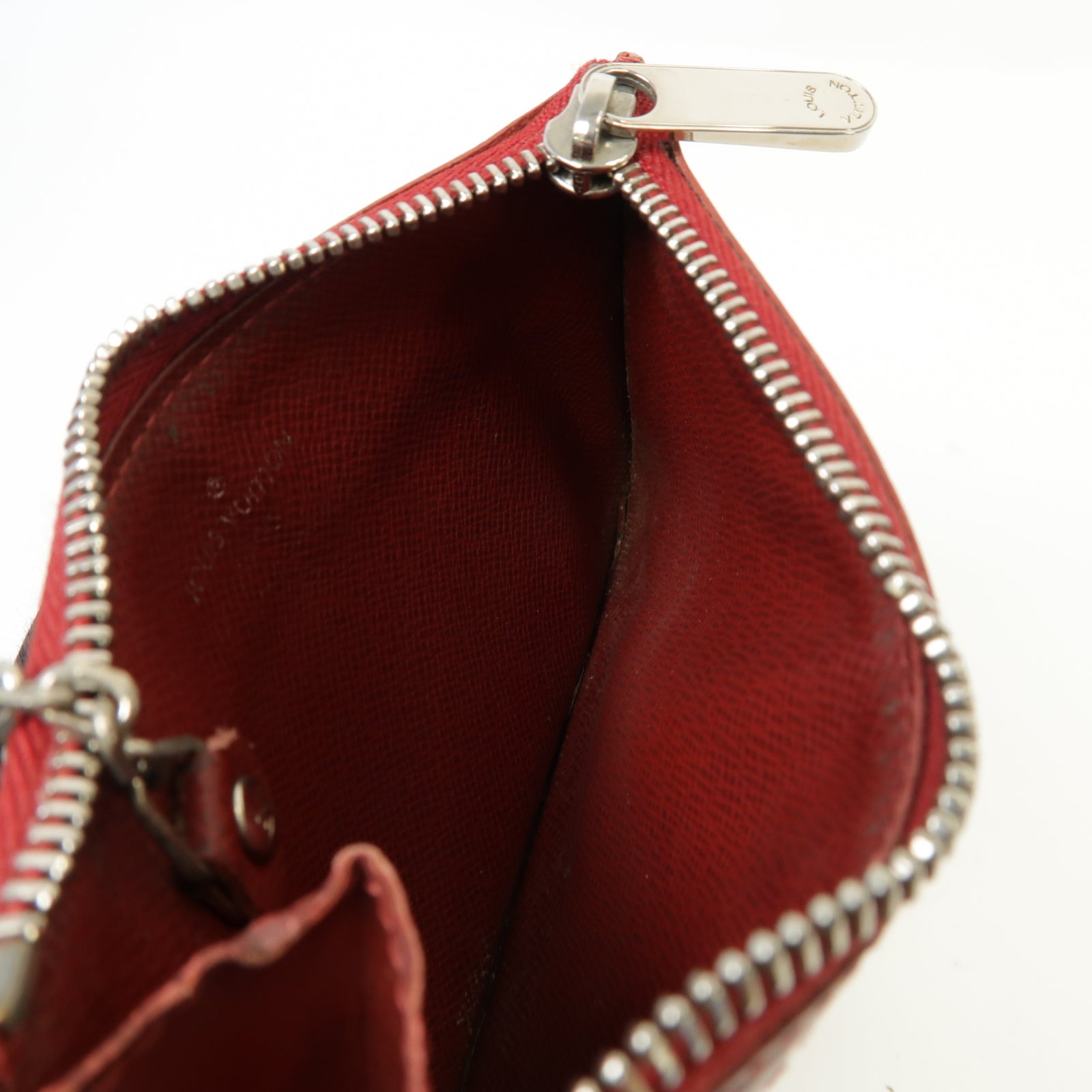 LOUIS VUITTON 【激減優惠】Epi Coin/Key Case銀扣零錢包/鎖匙包紅色