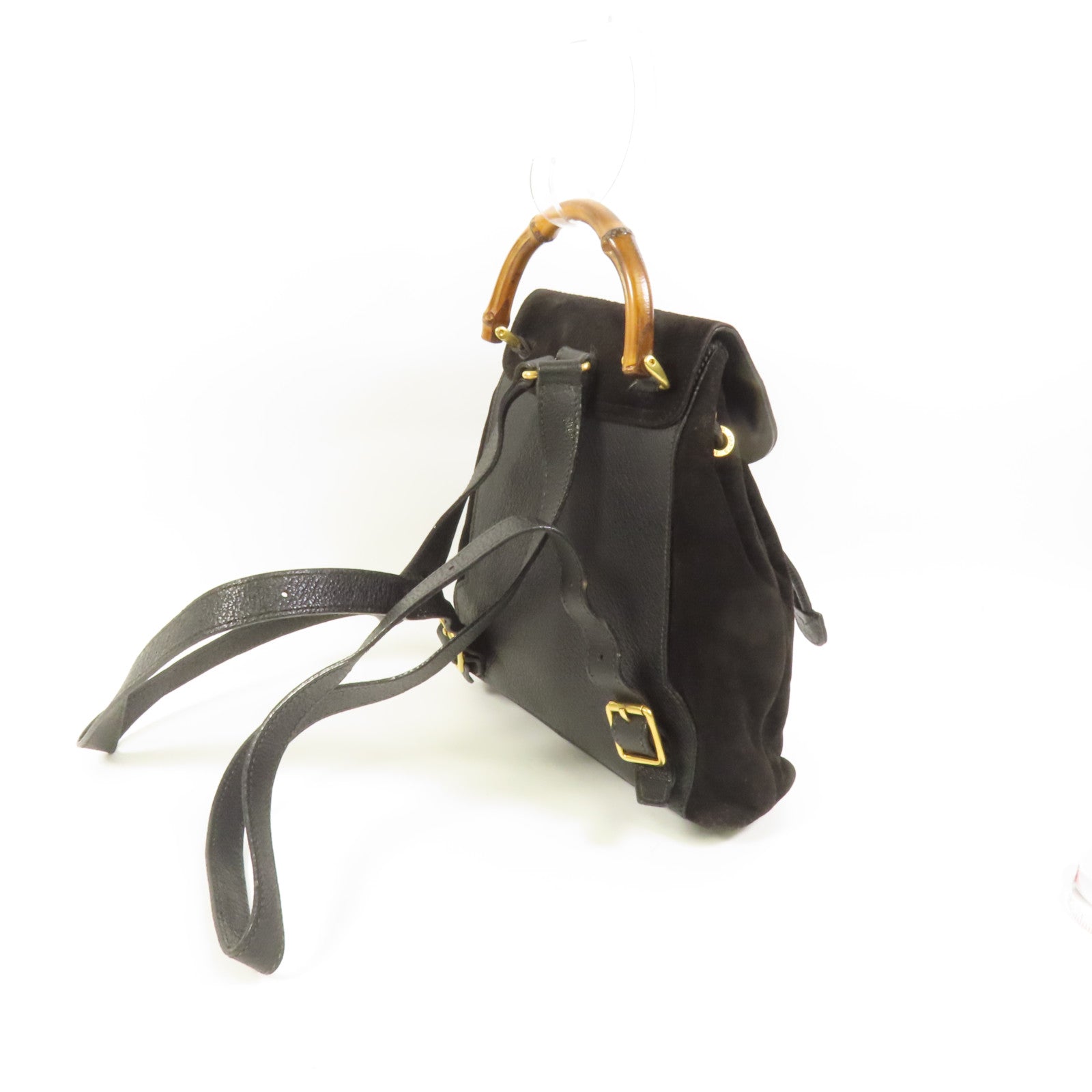 GUCCI 【激減優惠】麂皮皮革/牛皮Vintage Backpack背包