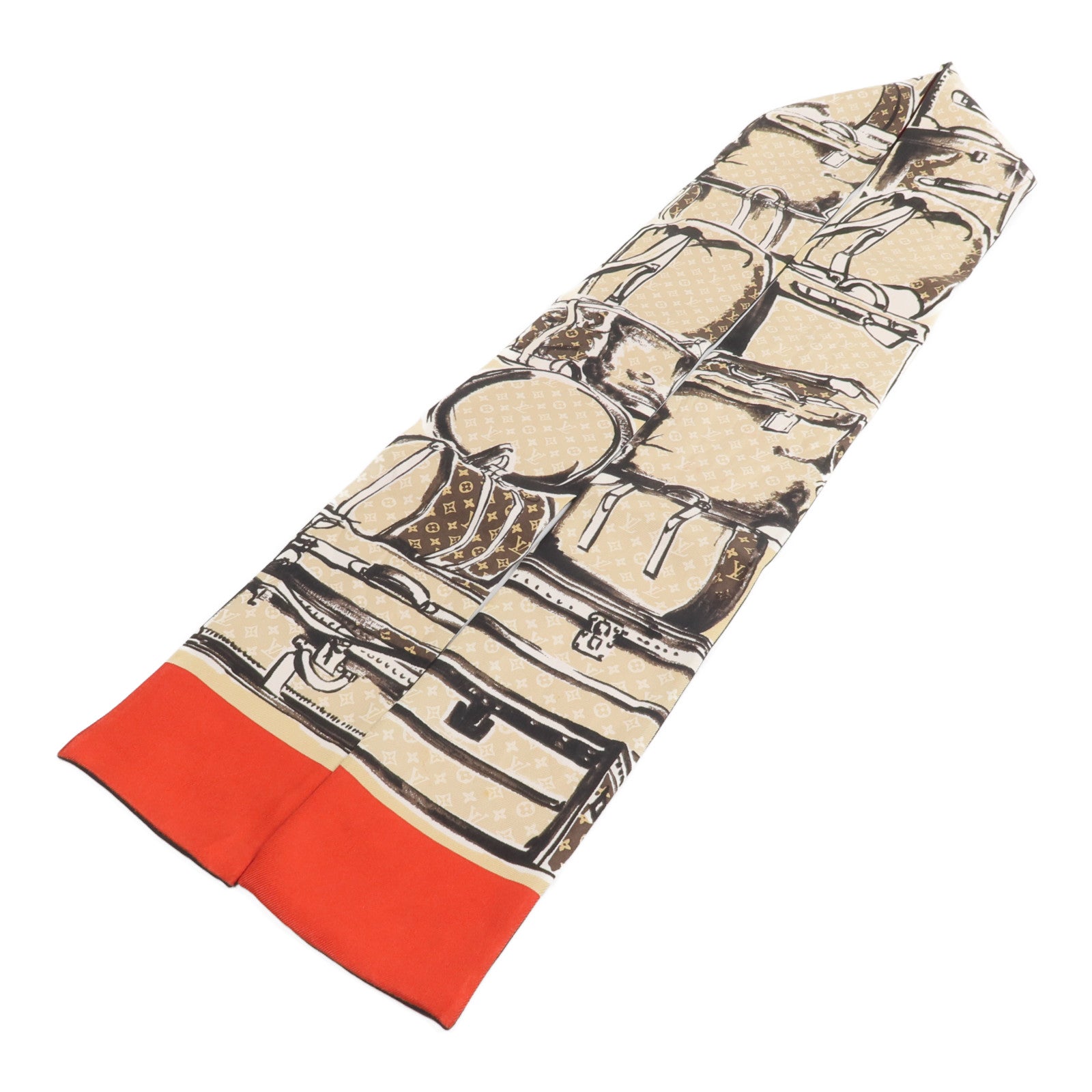 LOUIS VUITTON 絲質Bandeau Trunk絲巾