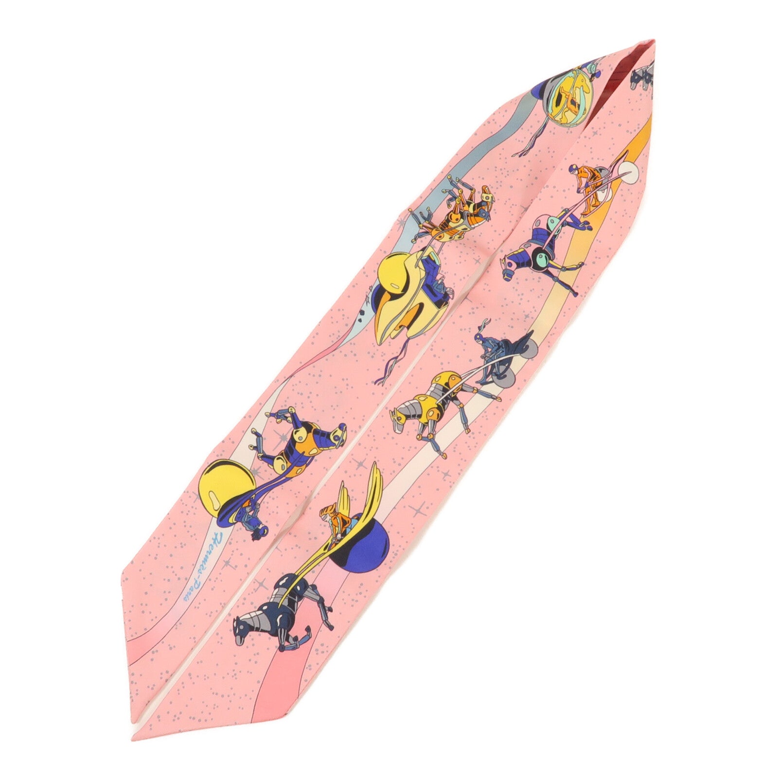 HERMES 絲質Twilly絲巾