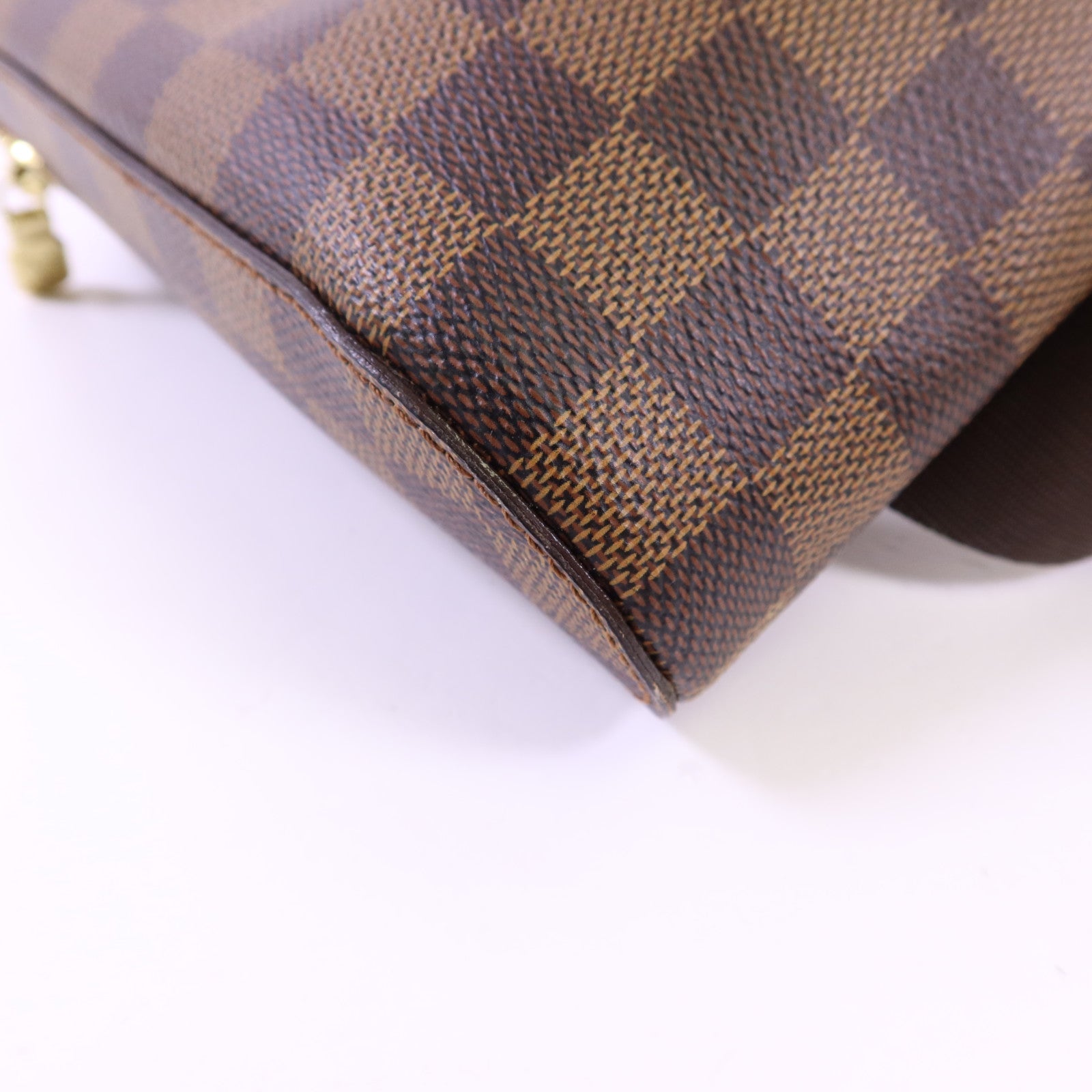 LOUIS VUITTON Damier Geronimos金扣腰包