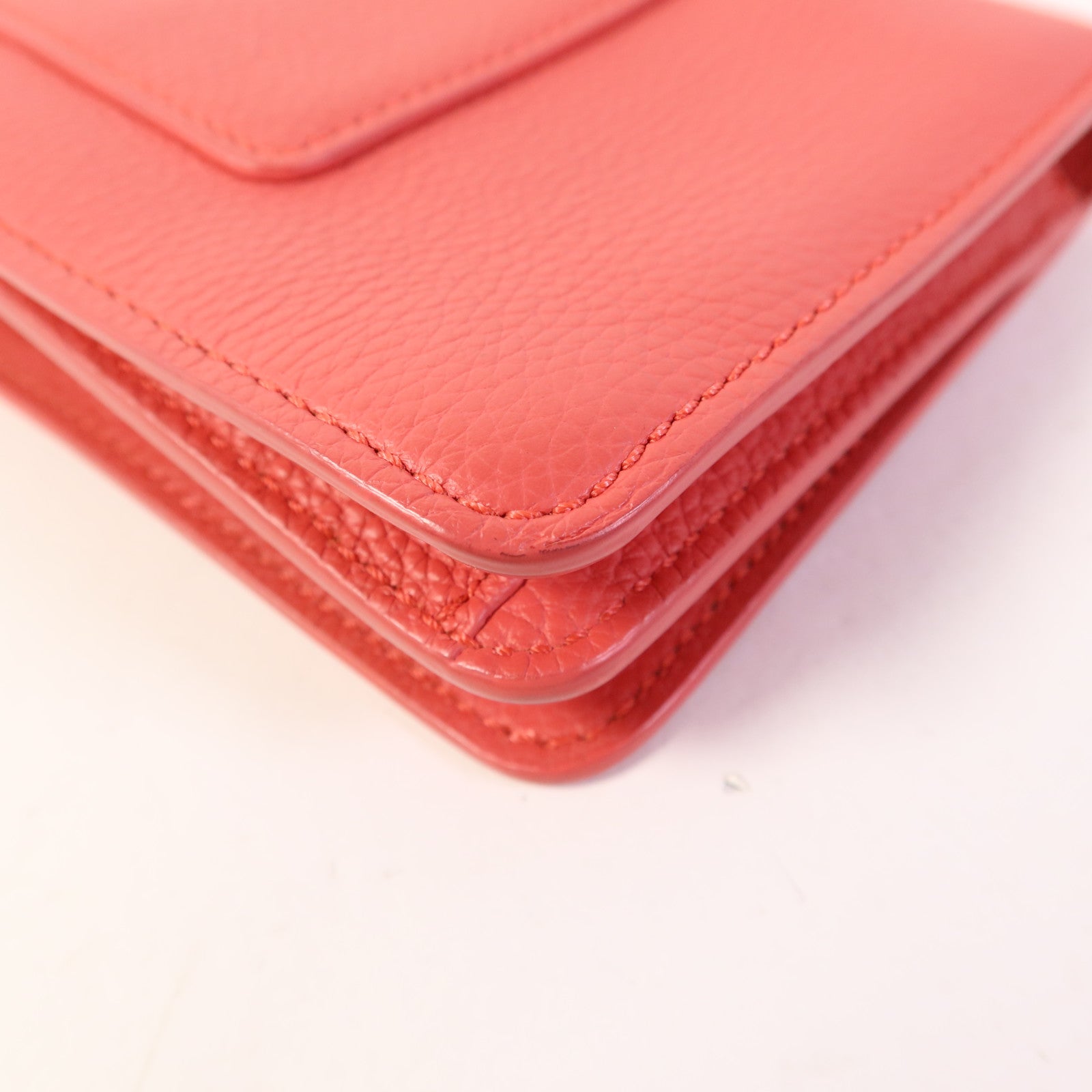 MULBERRY 牛皮皮革Chain Shoulder Bag金扣鏈帶肩背袋