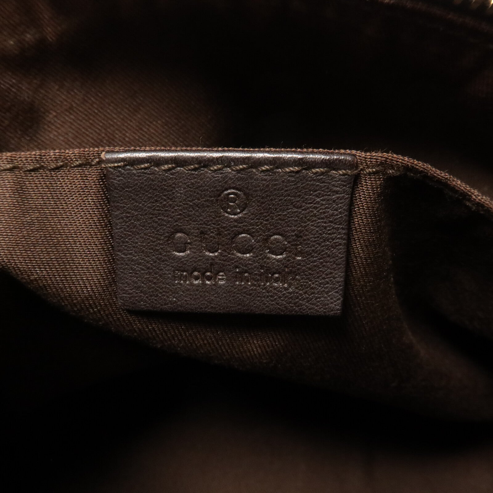 GUCCI 帆布Trophy Boston Bag手挽袋
