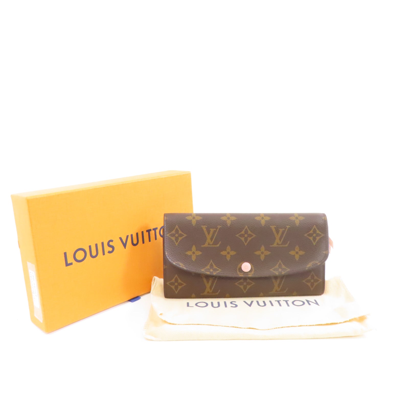LOUIS VUITTON Monogram Long Wallet長錢包啡色