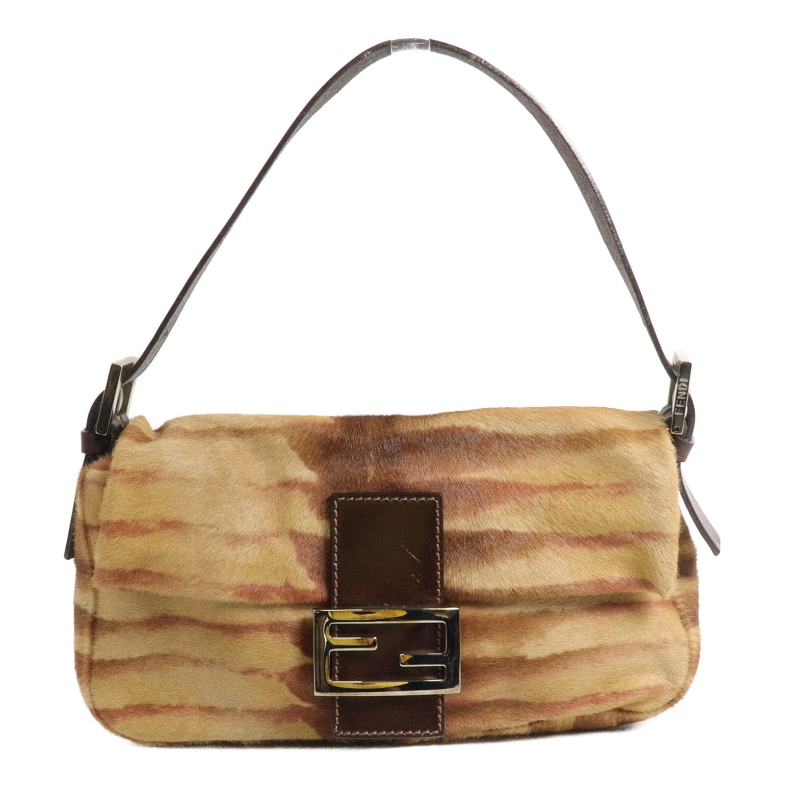 FENDI 馬毛Baguette手挽袋