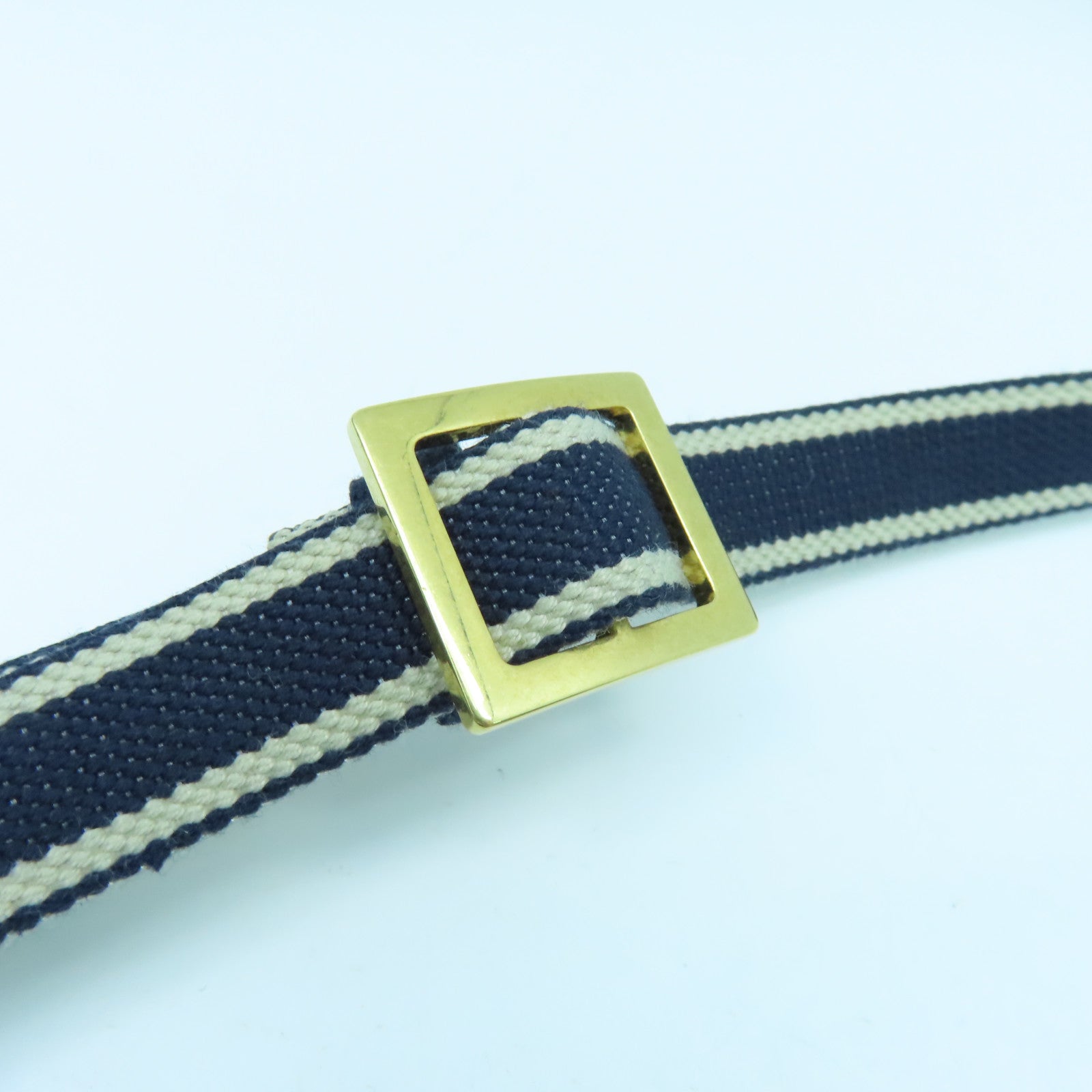 Dior 【激減優惠】帆布Belt Bag金扣腰包藍色