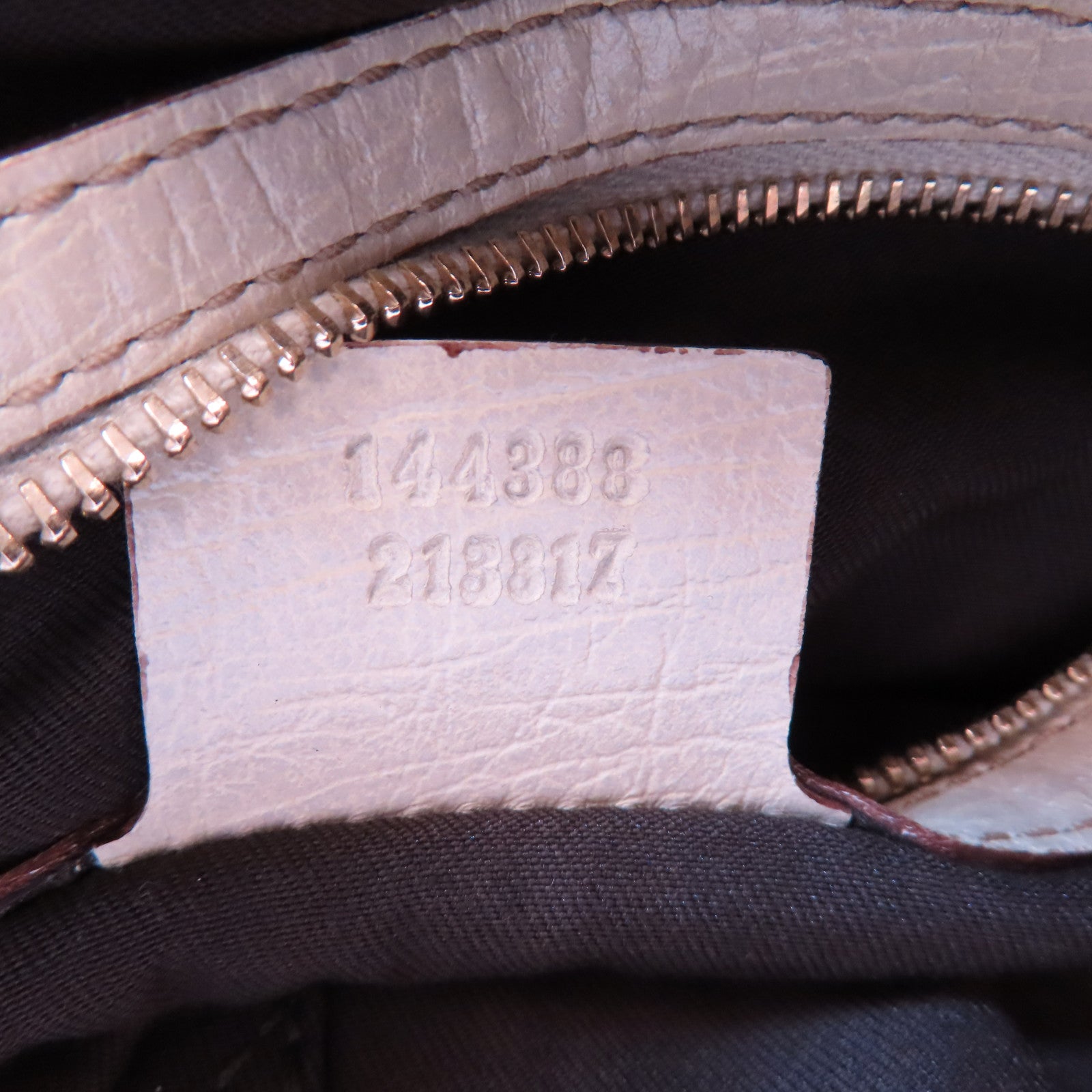 GUCCI 帆布Shoulder Bag金扣肩背袋米色