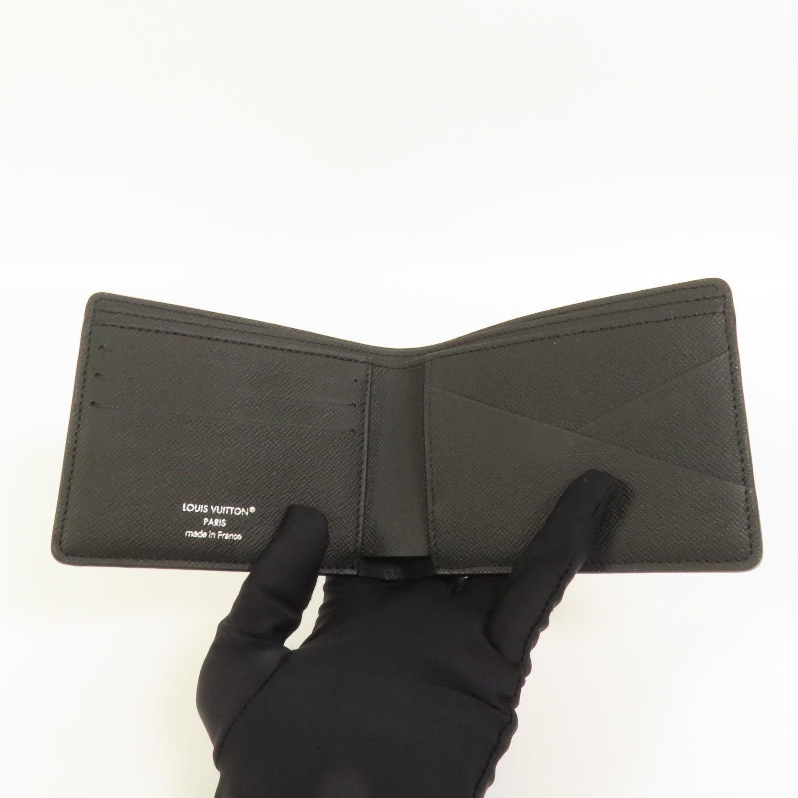 LOUIS VUITTON Monogram Eclipse Multiple錢包