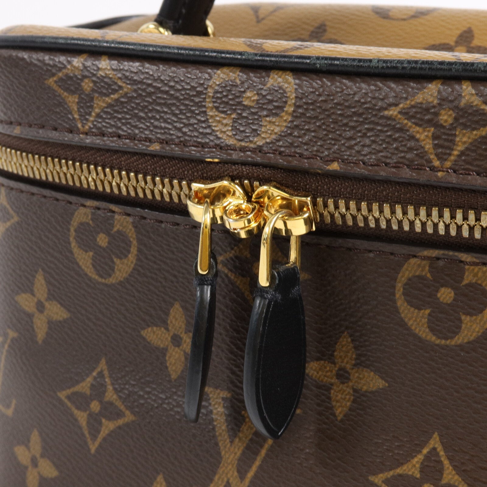 LOUIS VUITTON Monogram/Monogram Reverse Vanity PM手挽肩背兩用袋