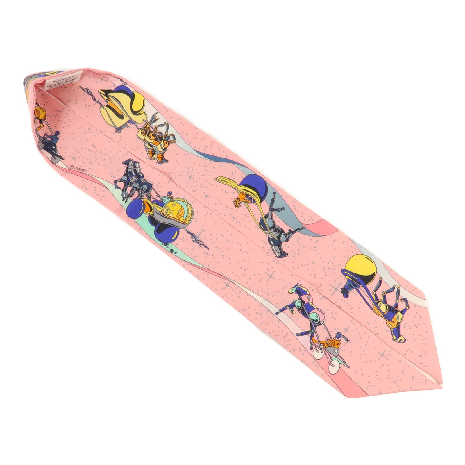 HERMES 絲質Twilly絲巾