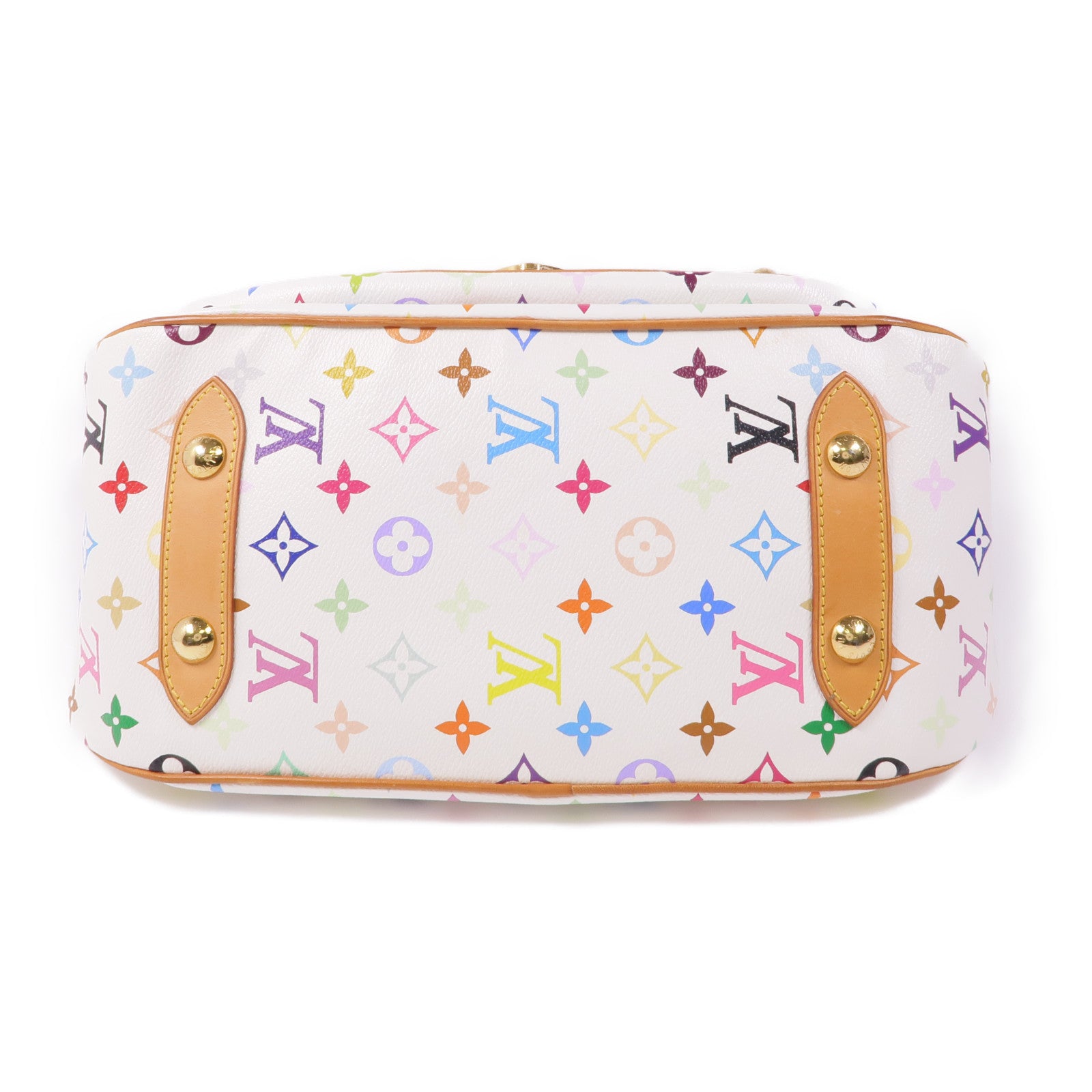 LOUIS VUITTON Monogram Multicolore Rita金扣手挽肩背兩用袋