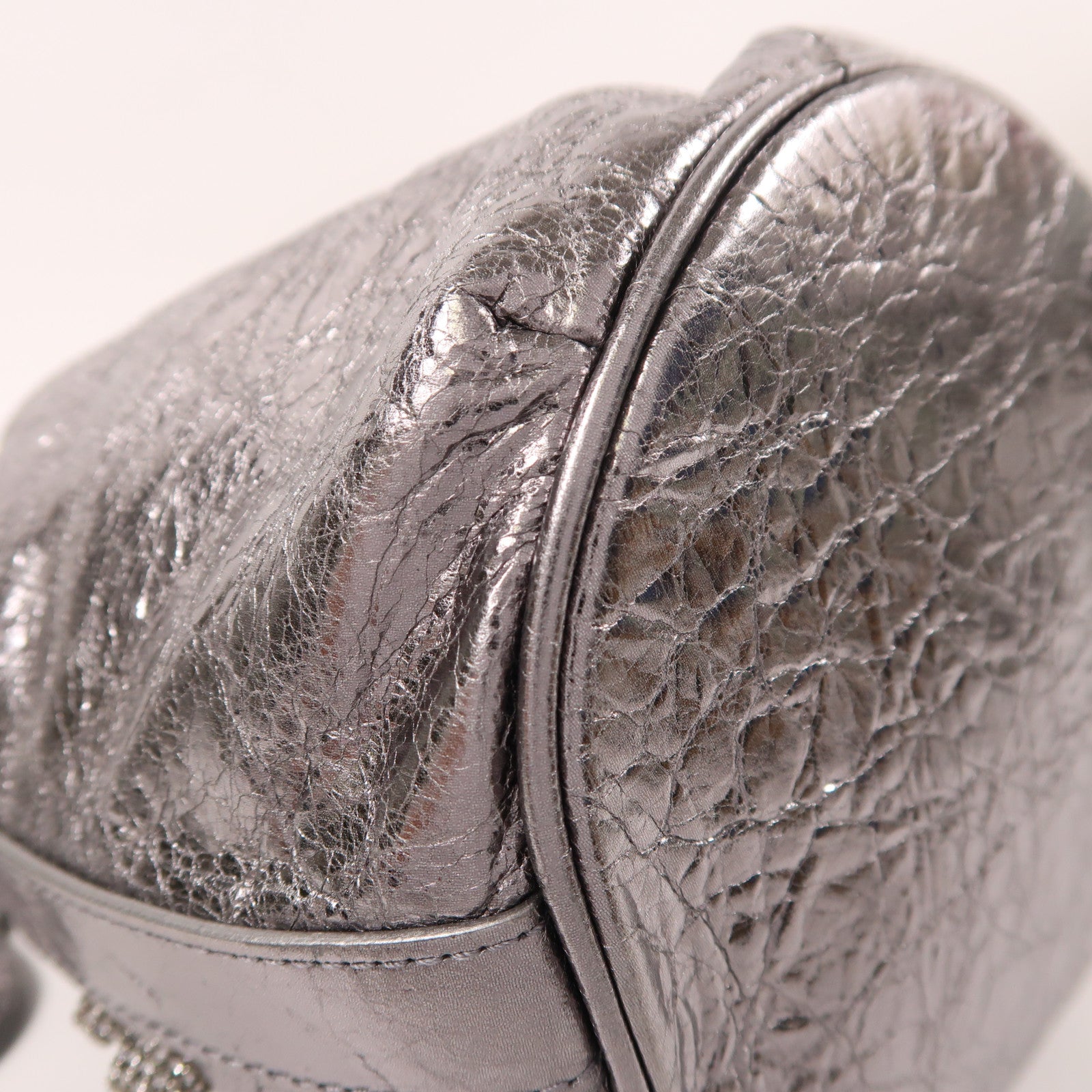 BALENCIAGA 牛皮皮革Le Cagole Xs Bucket銀扣肩背袋