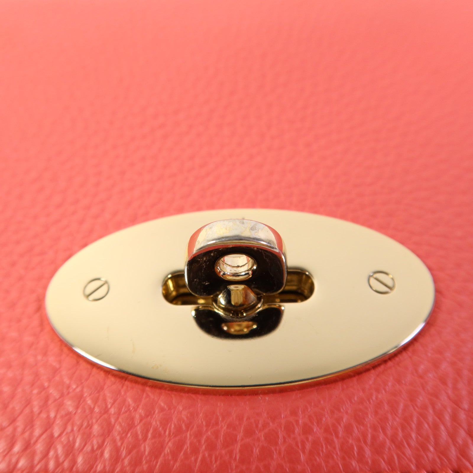 MULBERRY 牛皮皮革Chain Shoulder Bag金扣鏈帶肩背袋