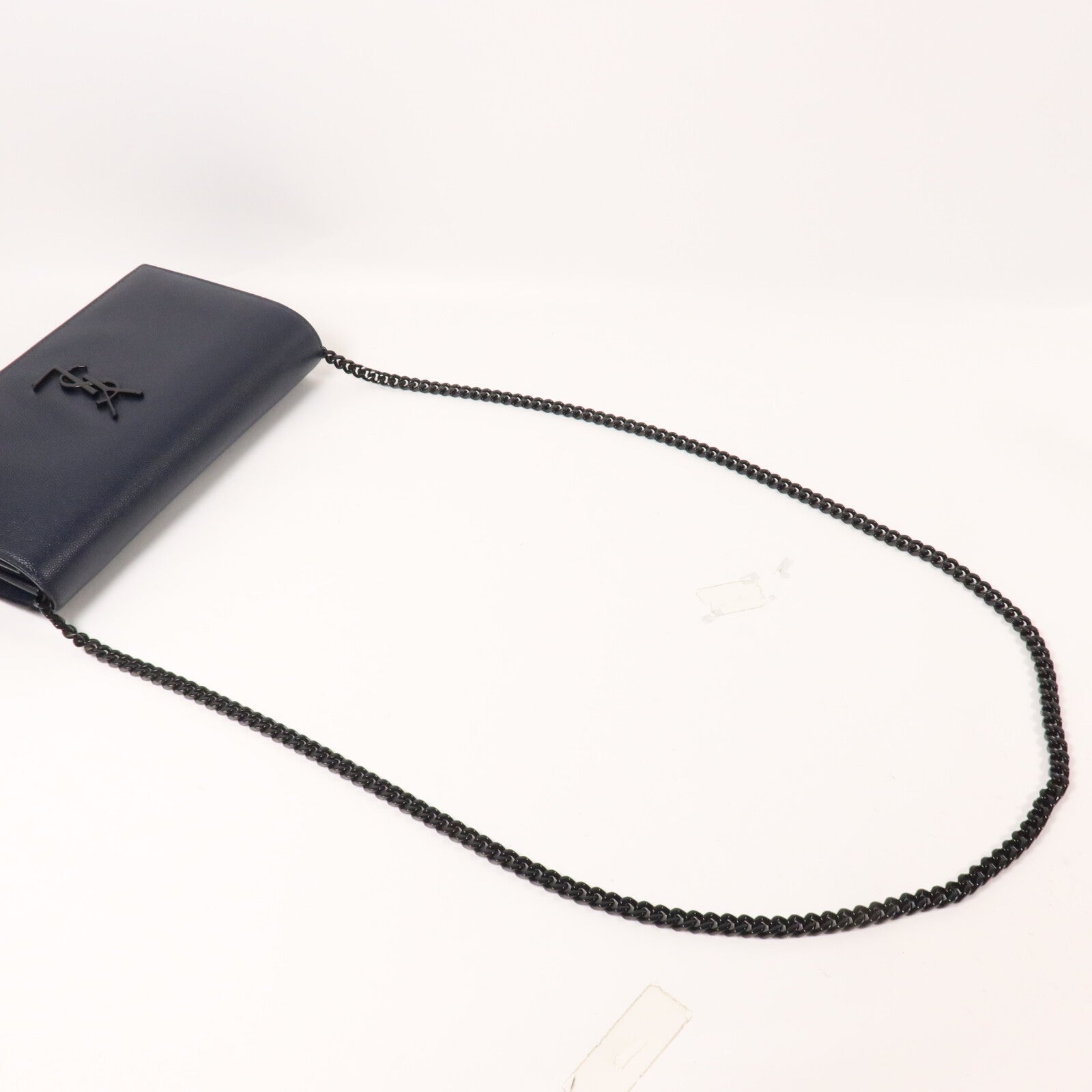 SAINT LAURENT 牛皮皮革Wallet On Chain鏈帶肩背袋