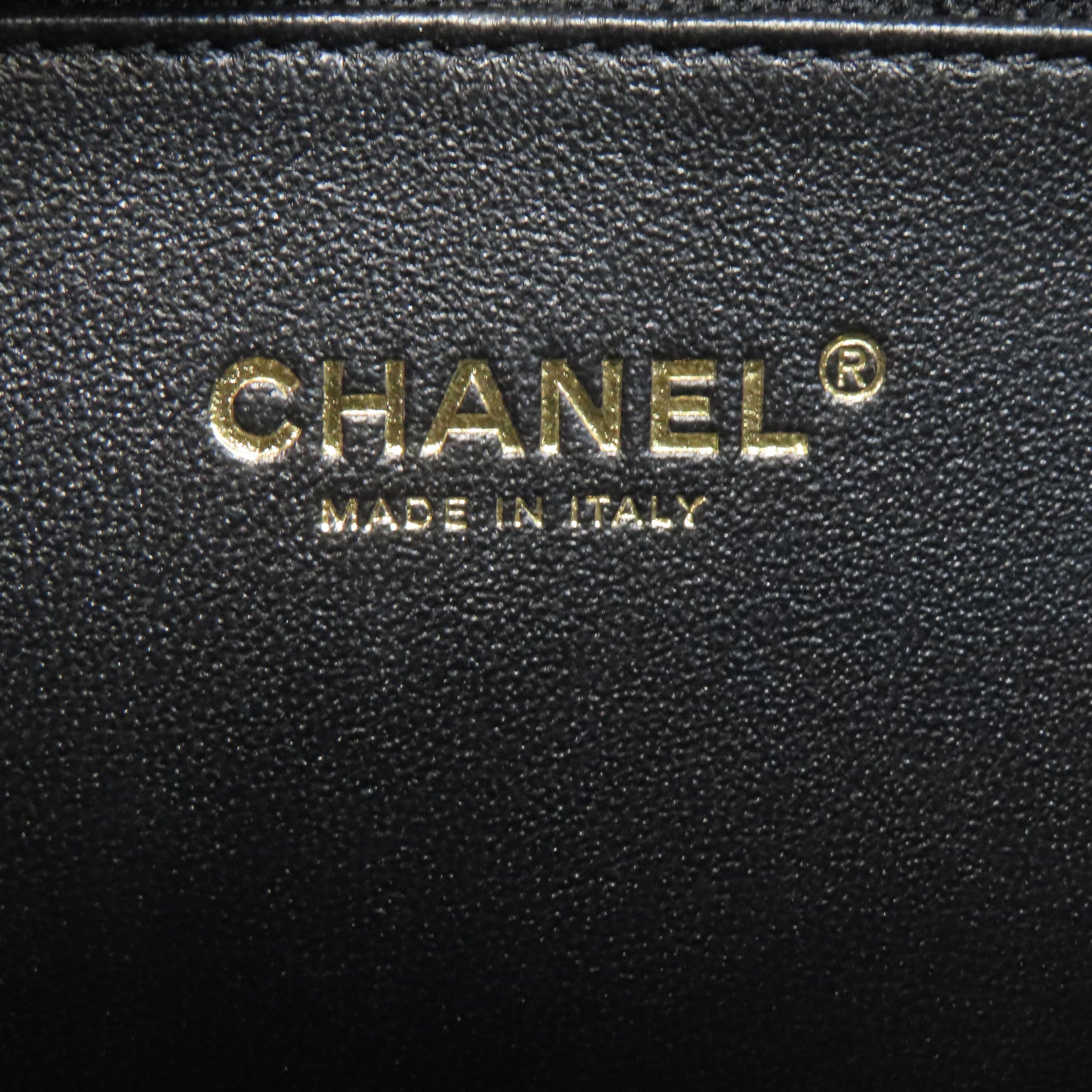 CHANEL 【激減優惠】菱格Caviar皮革Vanity Case金扣手挽肩背兩用袋黑色