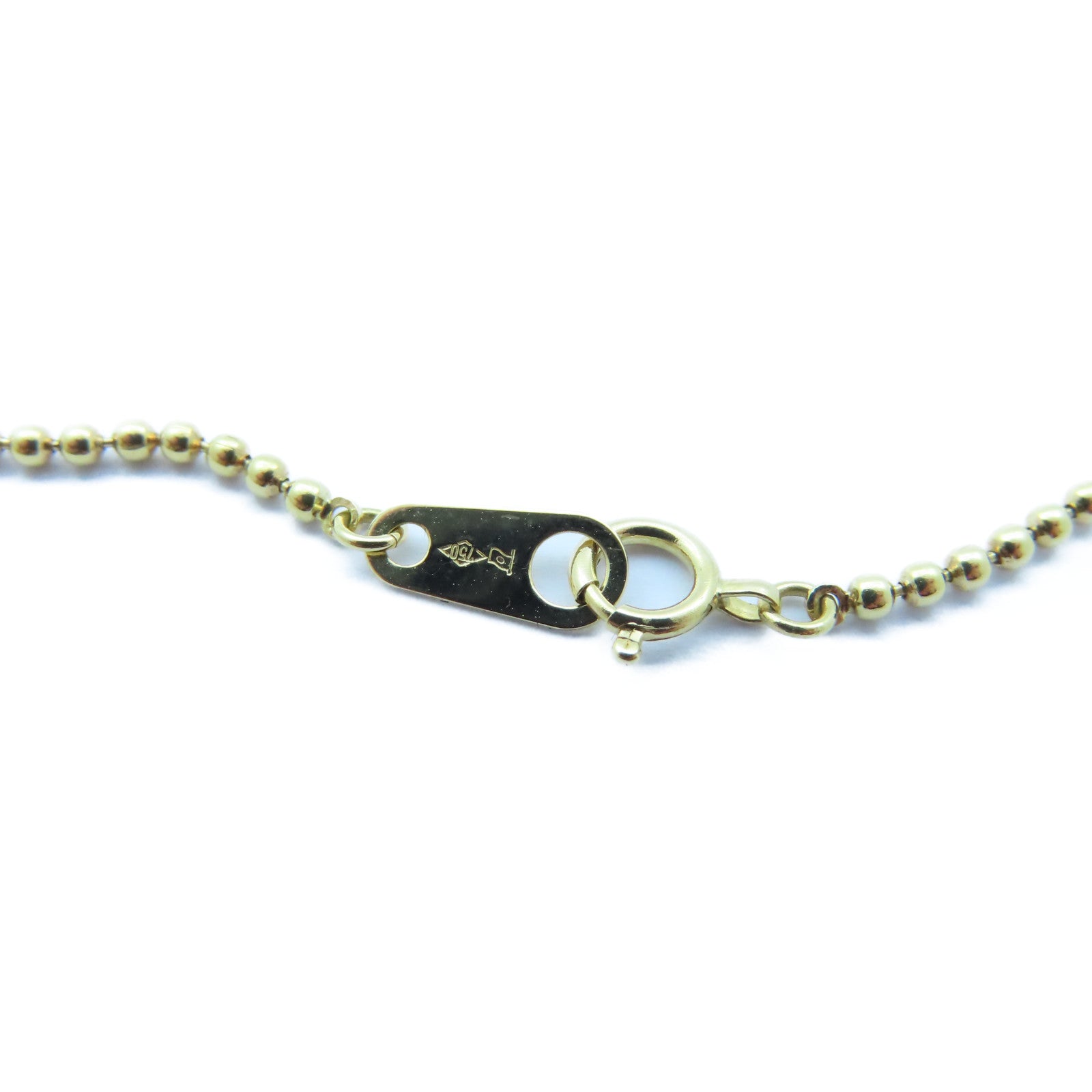 JEWELRY 【激減優惠】18K黃金Pearl/Diamond Necklace7.2g珍珠/0.06ct鑽石項鍊#40cm
