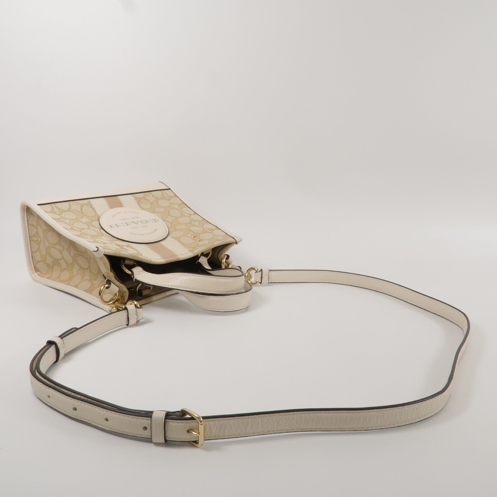 COACH 帆布2 Way Shoulder手挽肩背兩用袋