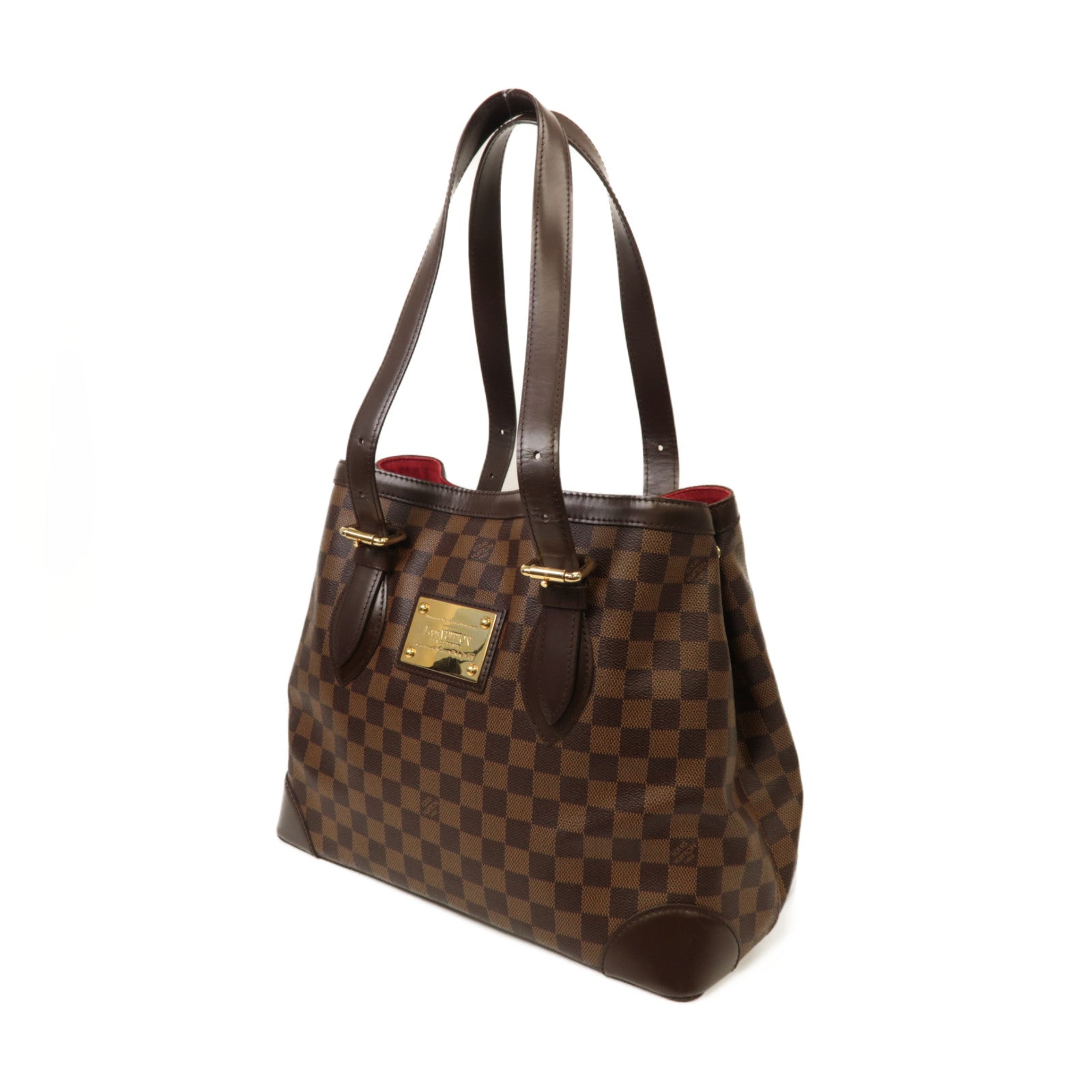 LOUIS VUITTON **【激減優惠】Damier Hampstead MM金扣肩背袋啡色