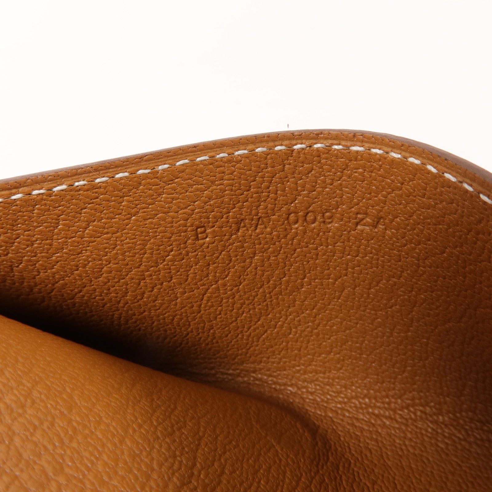 HERMES Evercolor皮革R.M.S Passport Holder護照套Gold