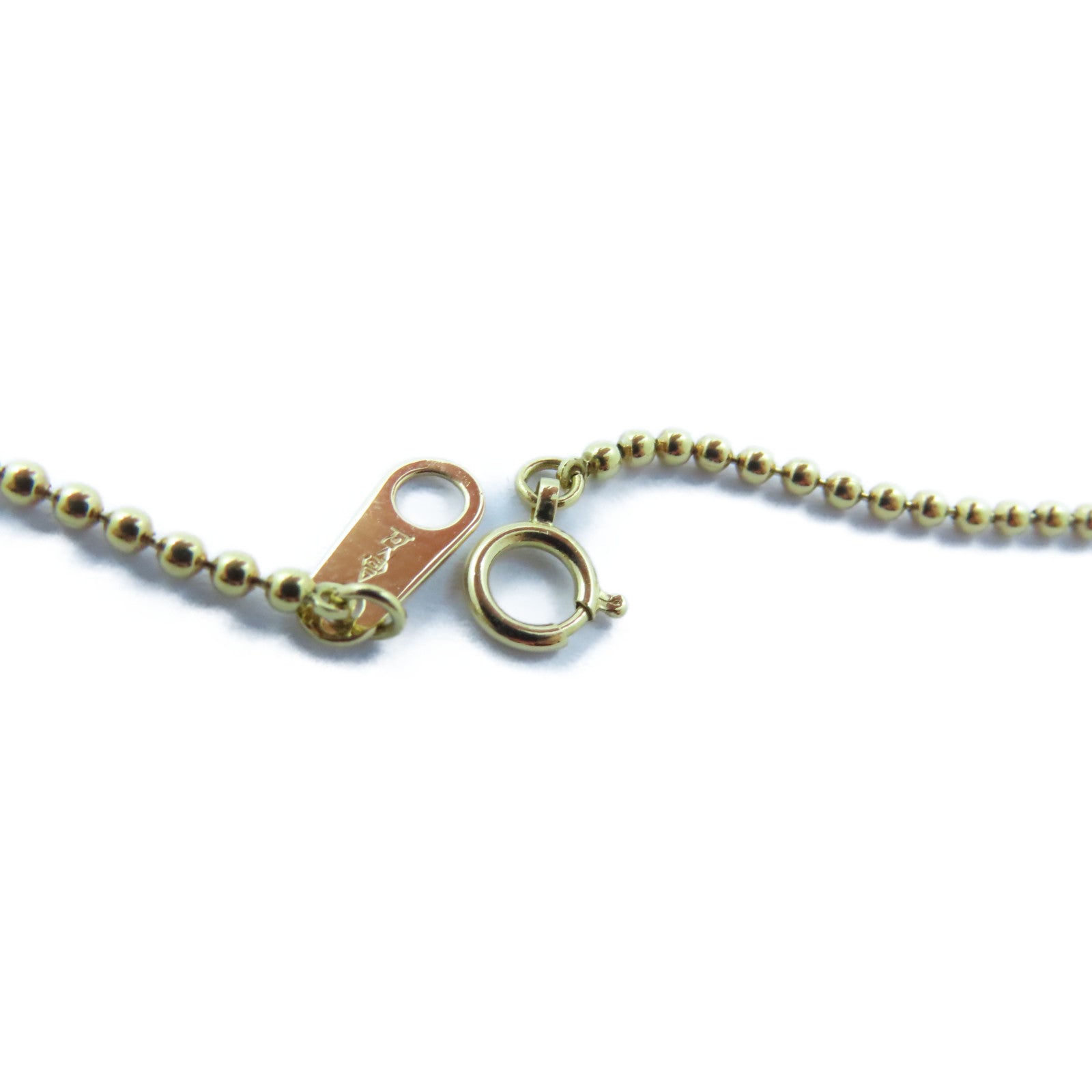 JEWELRY 【激減優惠】18K黃金Pearl/Diamond Necklace7.2g珍珠/0.06ct鑽石項鍊#40cm