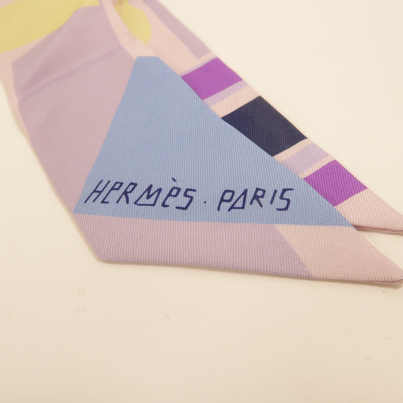 HERMES 絲質Twilly絲巾