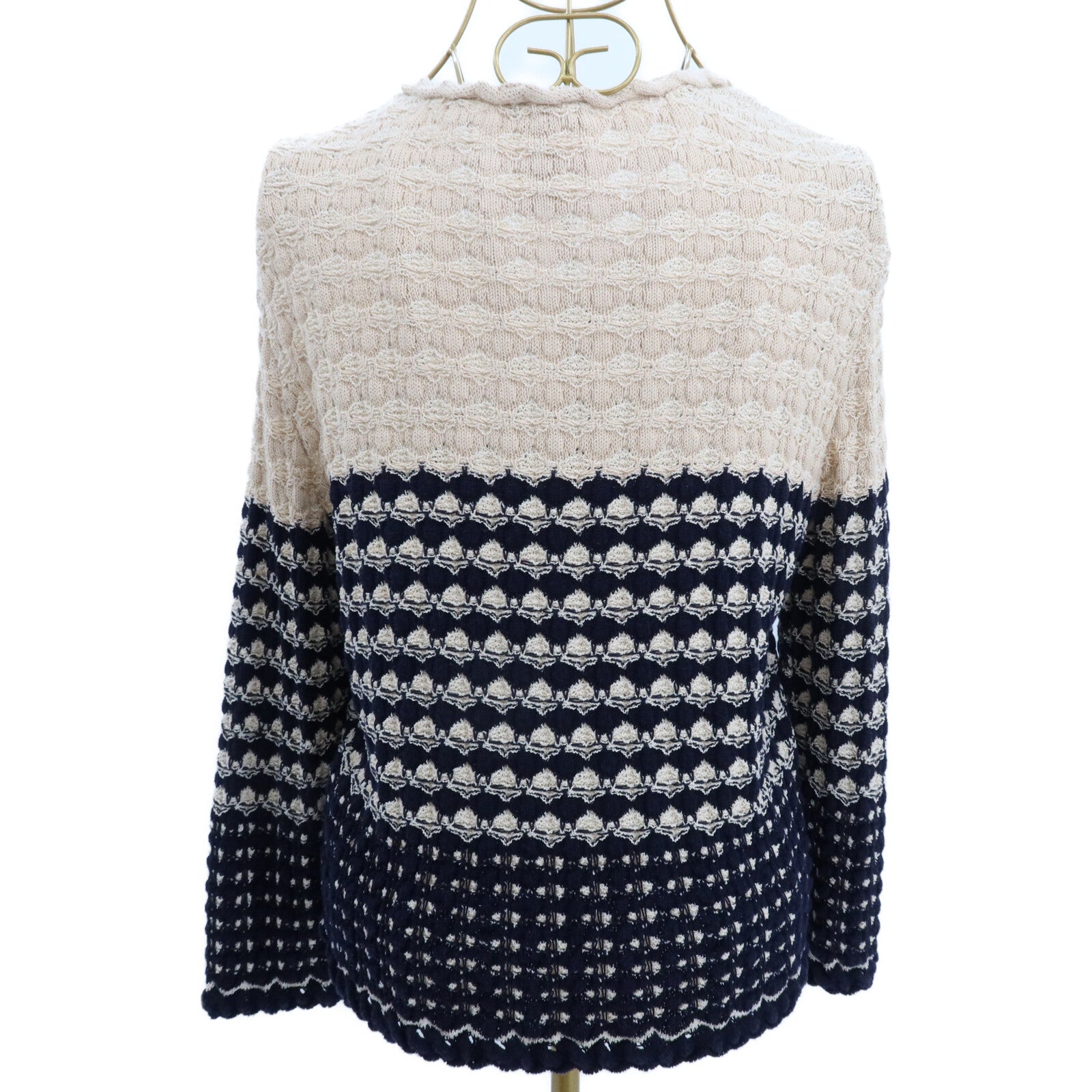 CHANEL Rayon/Cotton/Silk Cardigan針織