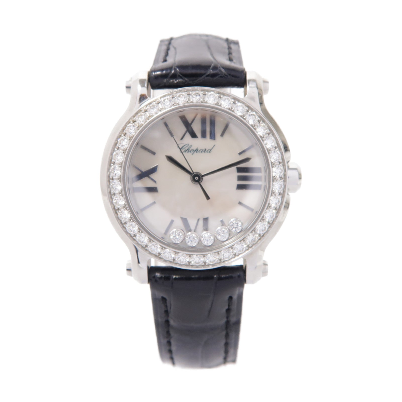 Chopard Happy Sport Watch不鏽鋼手錶石英機芯白色