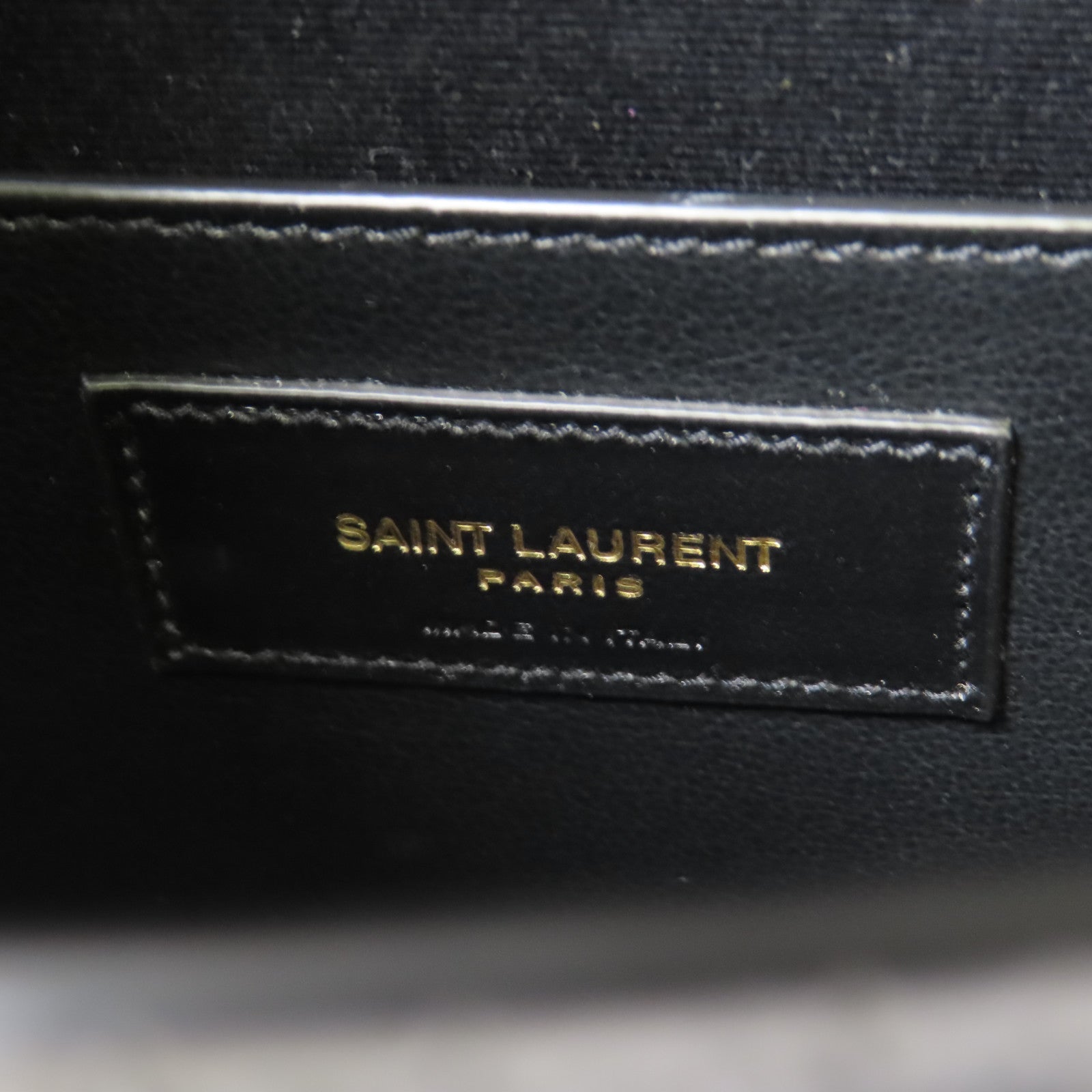 SAINT LAURENT【激減優惠】 牛皮皮革Manhattan In Box金扣肩背袋