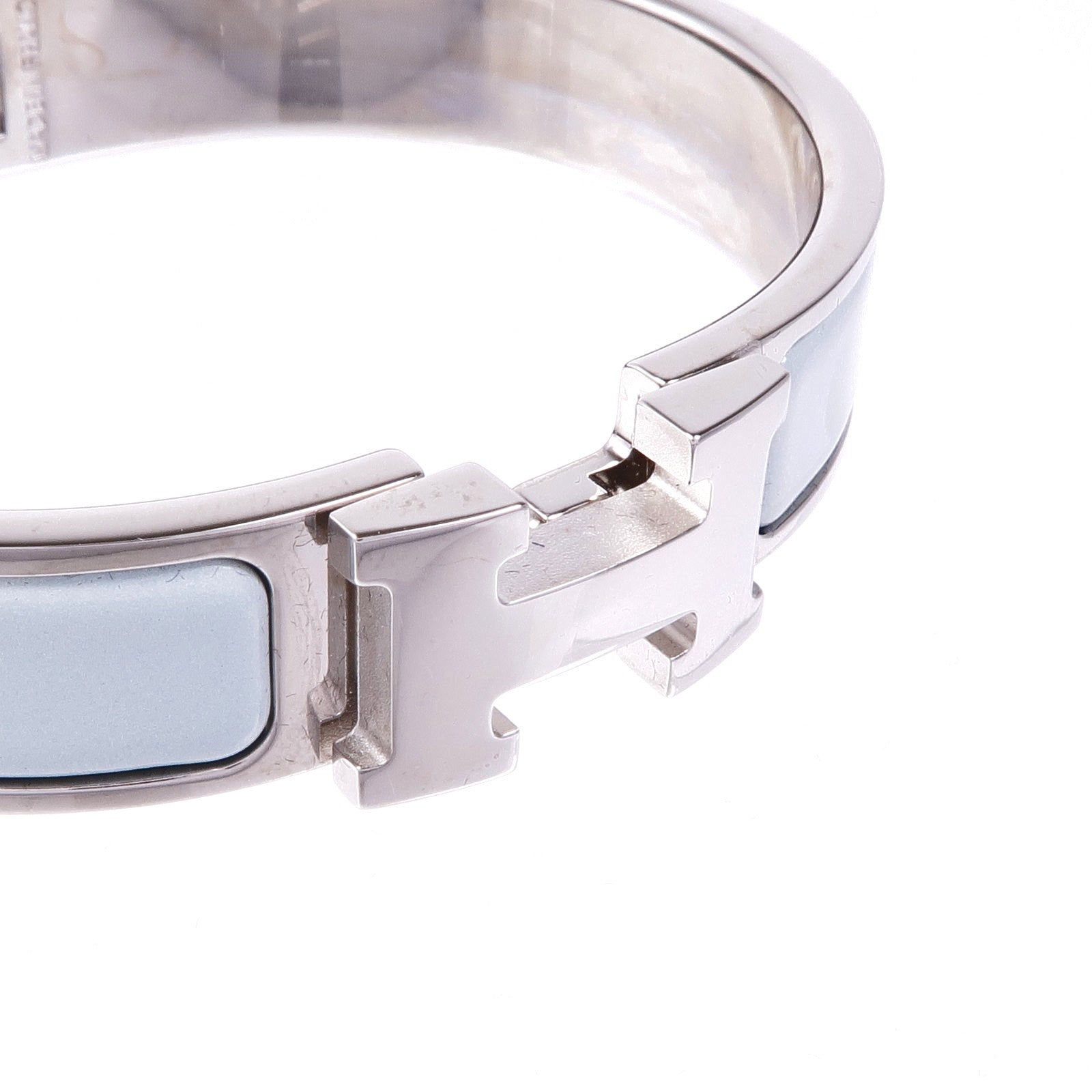 HERMES 金屬/琺瑯Clic-H Bracelet手鐲