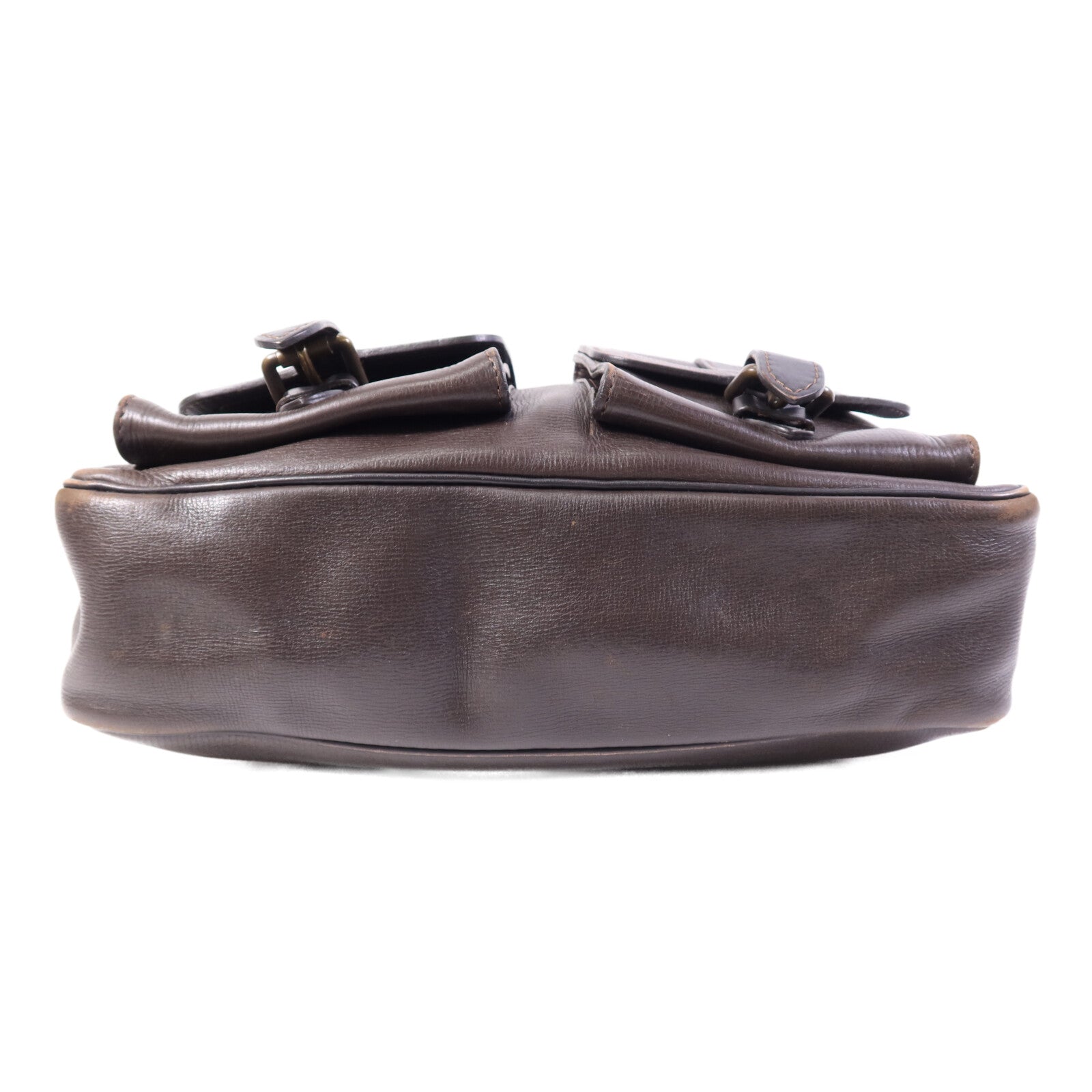 LOUIS VUITTON 牛皮皮革Whichita金扣肩背袋