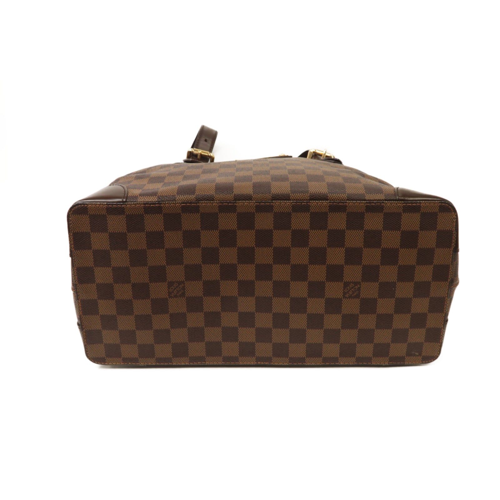 LOUIS VUITTON **【激減優惠】Damier Hampstead MM金扣肩背袋啡色