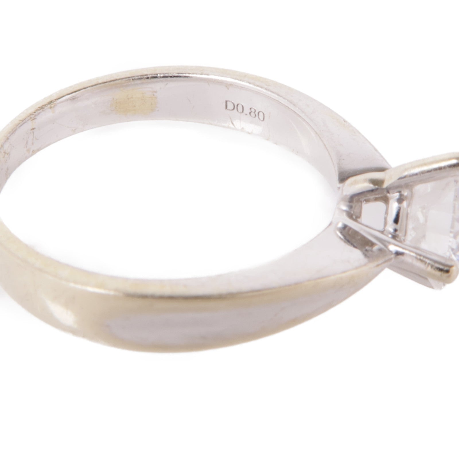 JEWELRY 18K白金Diamond Ring鑽石戒指US#4.5