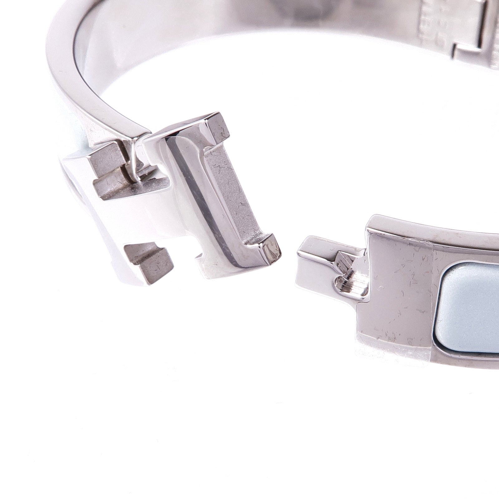HERMES 金屬/琺瑯Clic-H Bracelet手鐲
