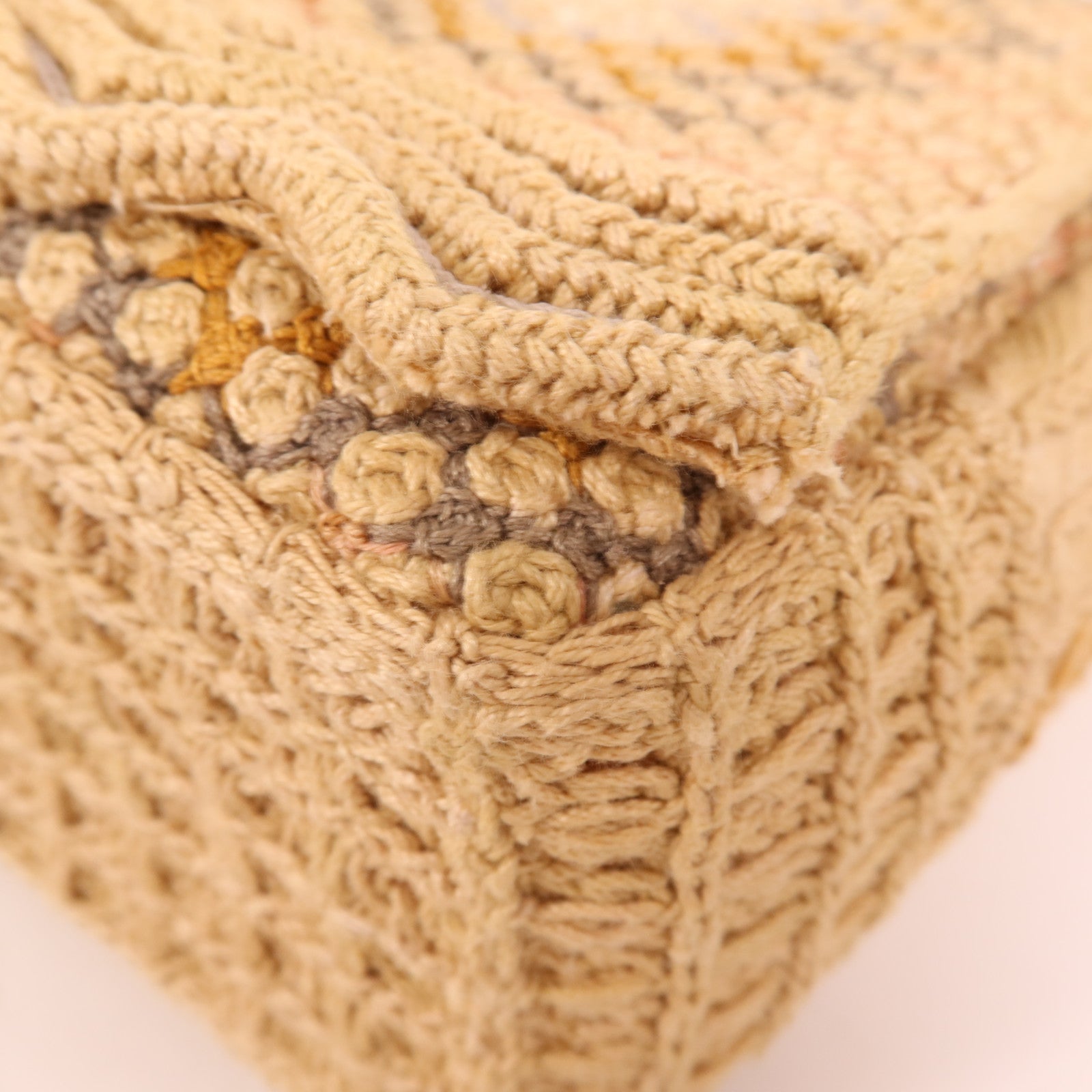 Dior 帆布Caro Bege Lona金扣肩背袋