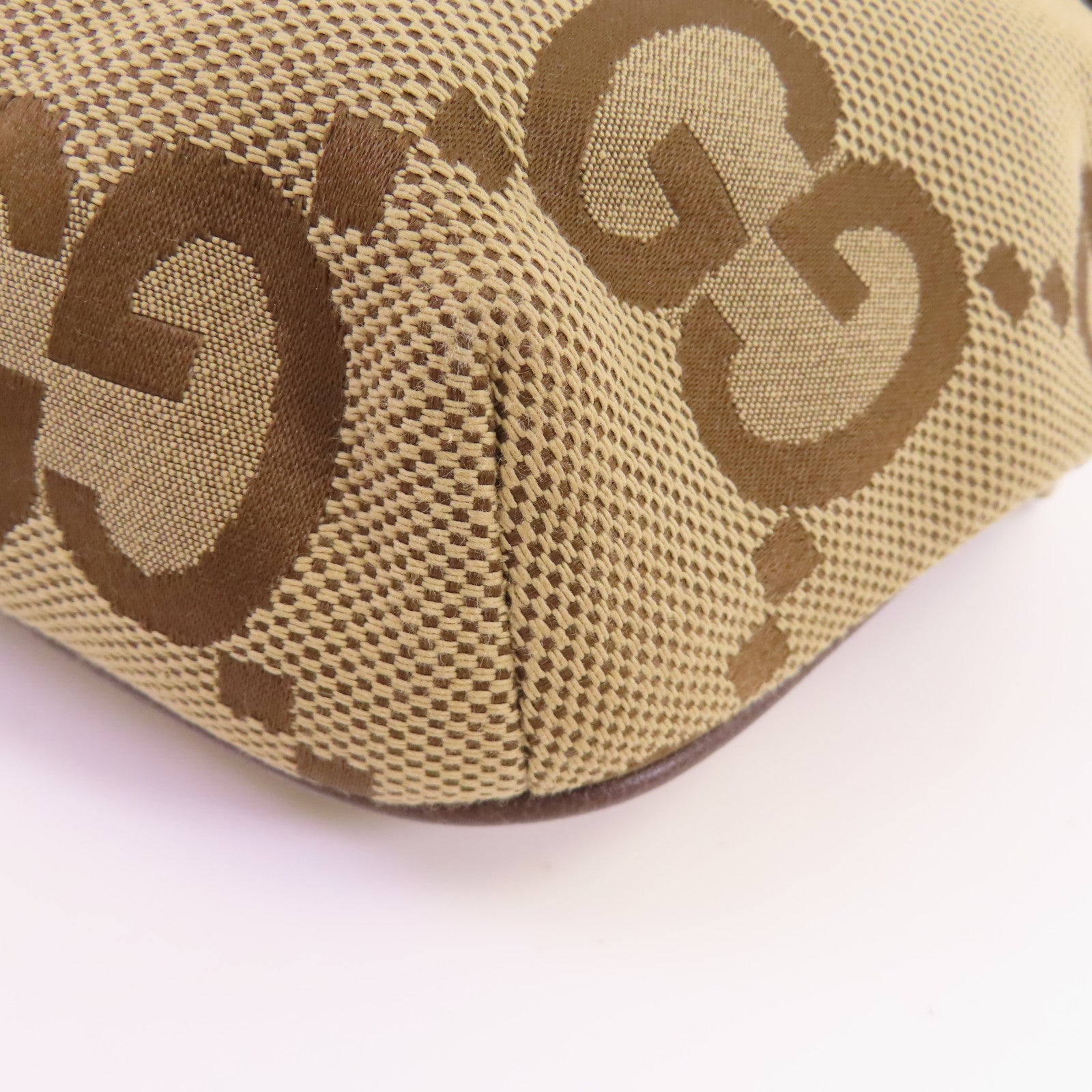 GUCCI GG帆布Jumbo GG Waist Bag金扣腰包