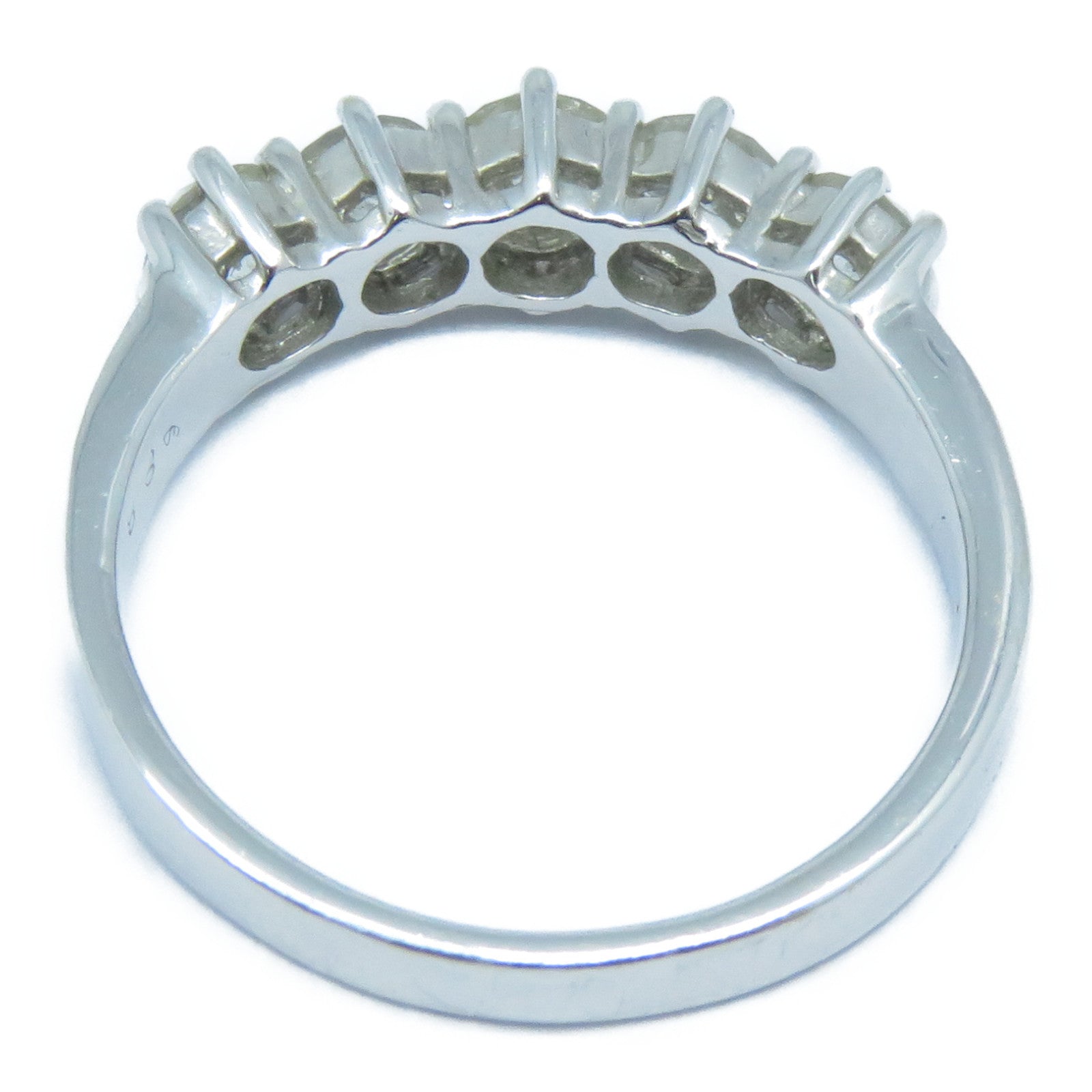 JEWELRY **【激減優惠】18K白金Diamond Ring鑽石戒指US#6.25銀色